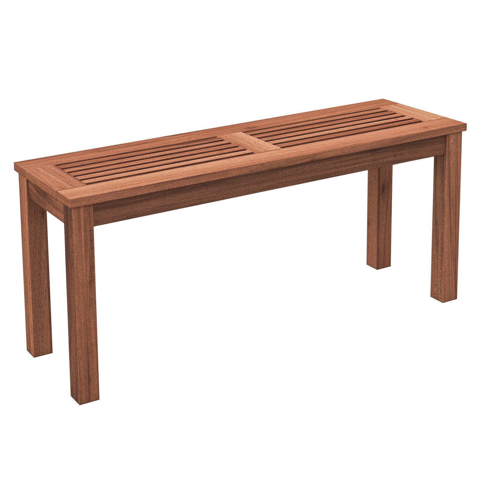 COSTWAY Gartenbank (1-St), wetterfest, 2-Sitzer Massivholz, günstig online kaufen