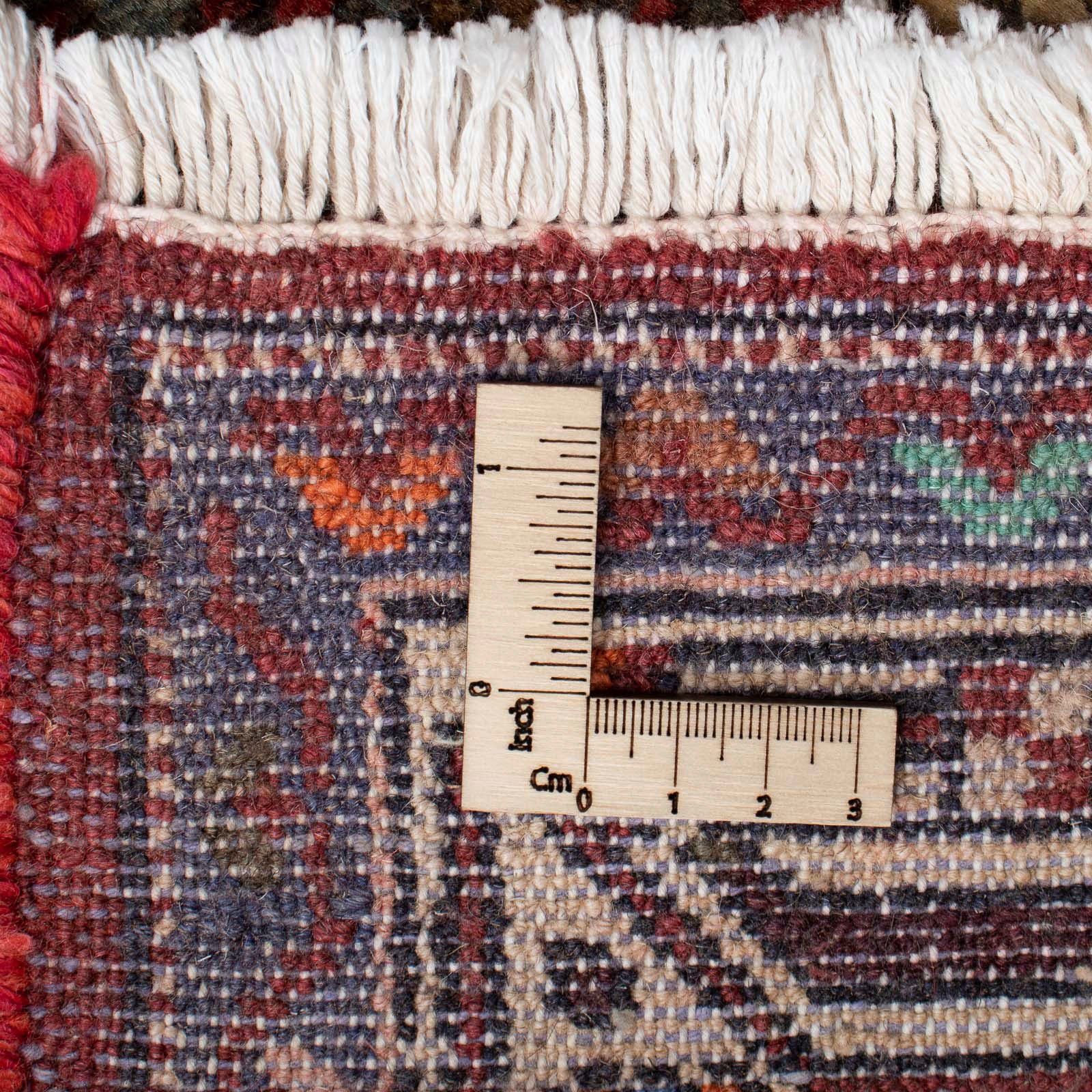 Wollteppich Hamadan Medaillon 124 morgenland, Höhe: 10 mm, cm, x 80 rechteckig, Handgeknüpft