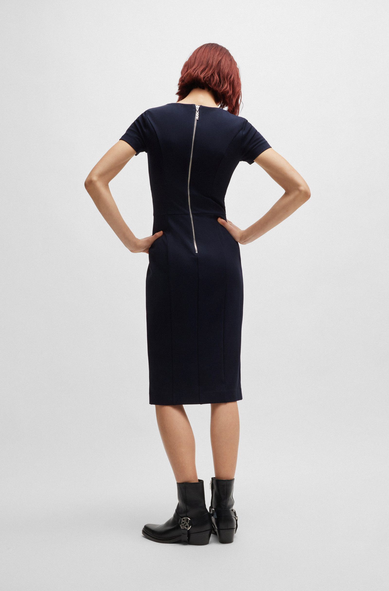 HUGO Druckkleid Kalamara (1-tlg)