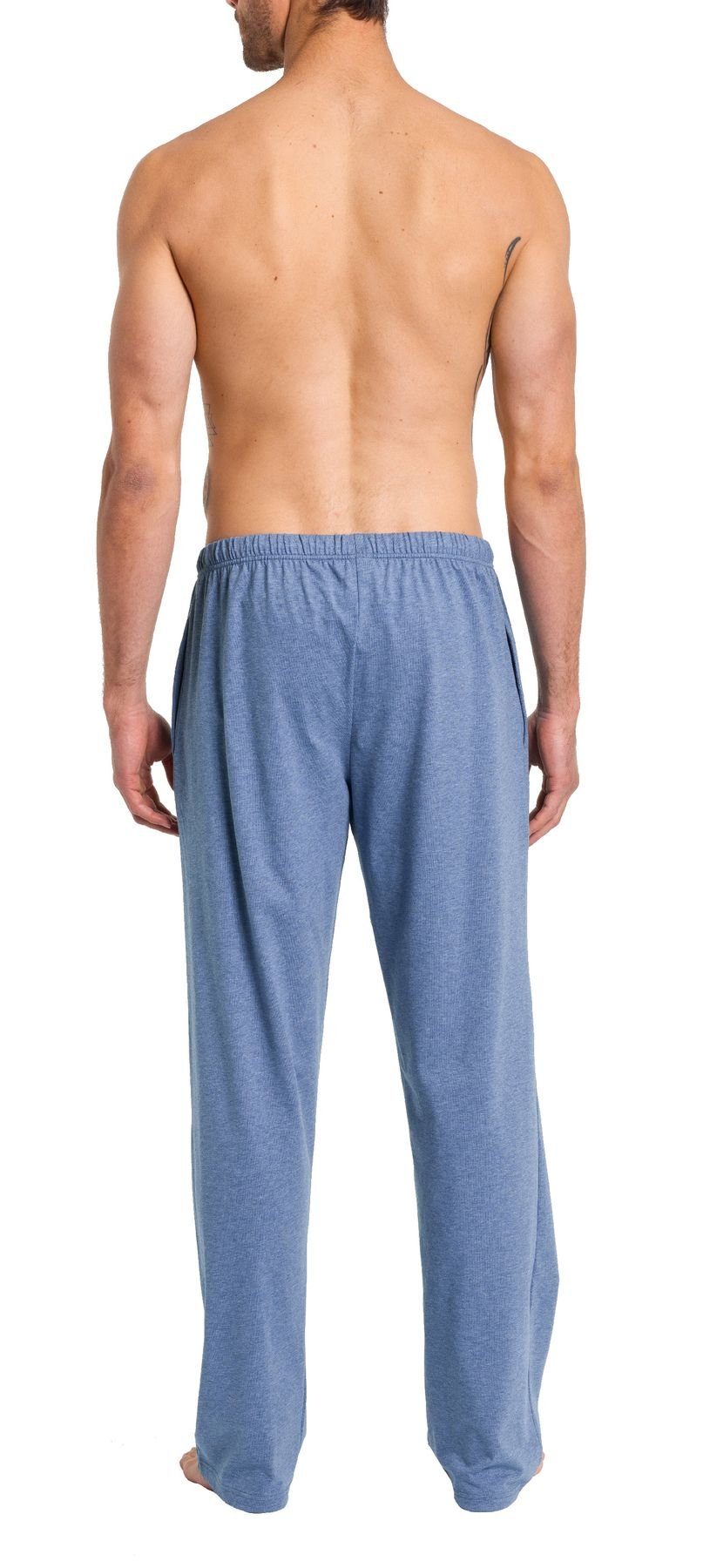 optimaler Herren Passform 77117873-poseidon HAASIS Pyjamahose Boxershorts in Herren Jerseyhosen Bodywear (1-tlg) 1919 hochwertige
