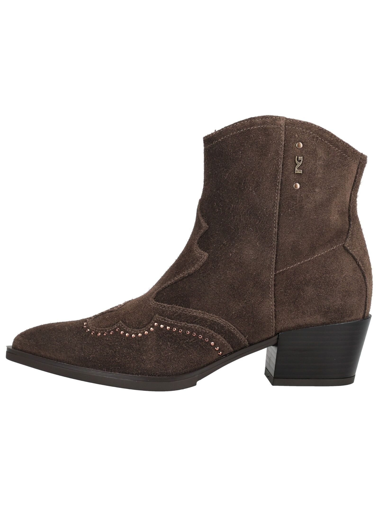 Nero Giardini Nero Giardini Stiefelette Veloursleder Bikerboots