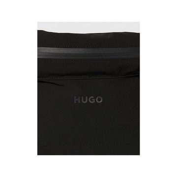 HUGO Wollmantel schwarz regular fit (1-tlg)