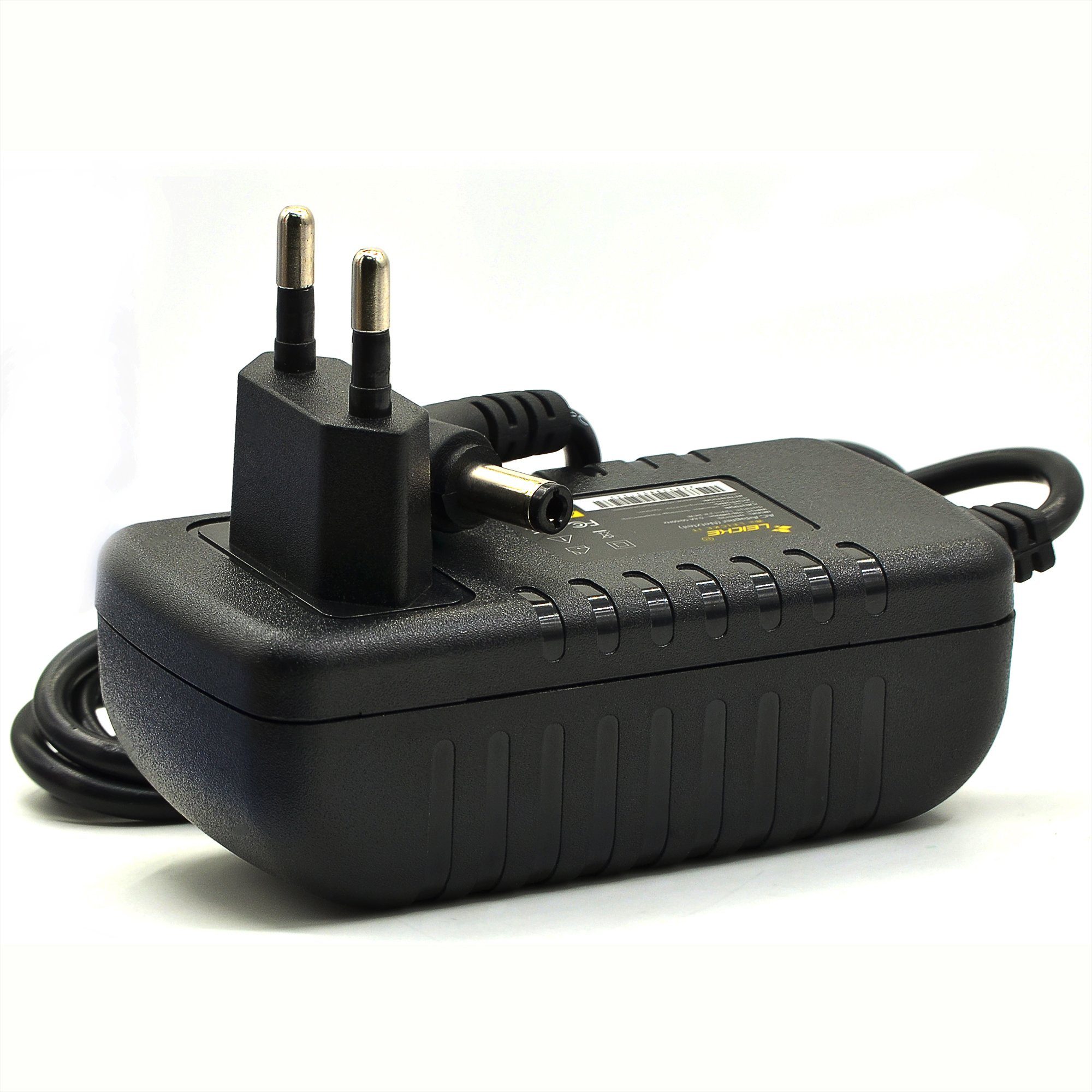 Leicke Netzteil 12V 2A Ladegerät Maximal Steckernetzteil 24W für LED-Streifen Netzteil (FW7577/EU/12 baugleich mit 311P0W067, 311P0W068, 311P0W044) – Bild 4 von 5