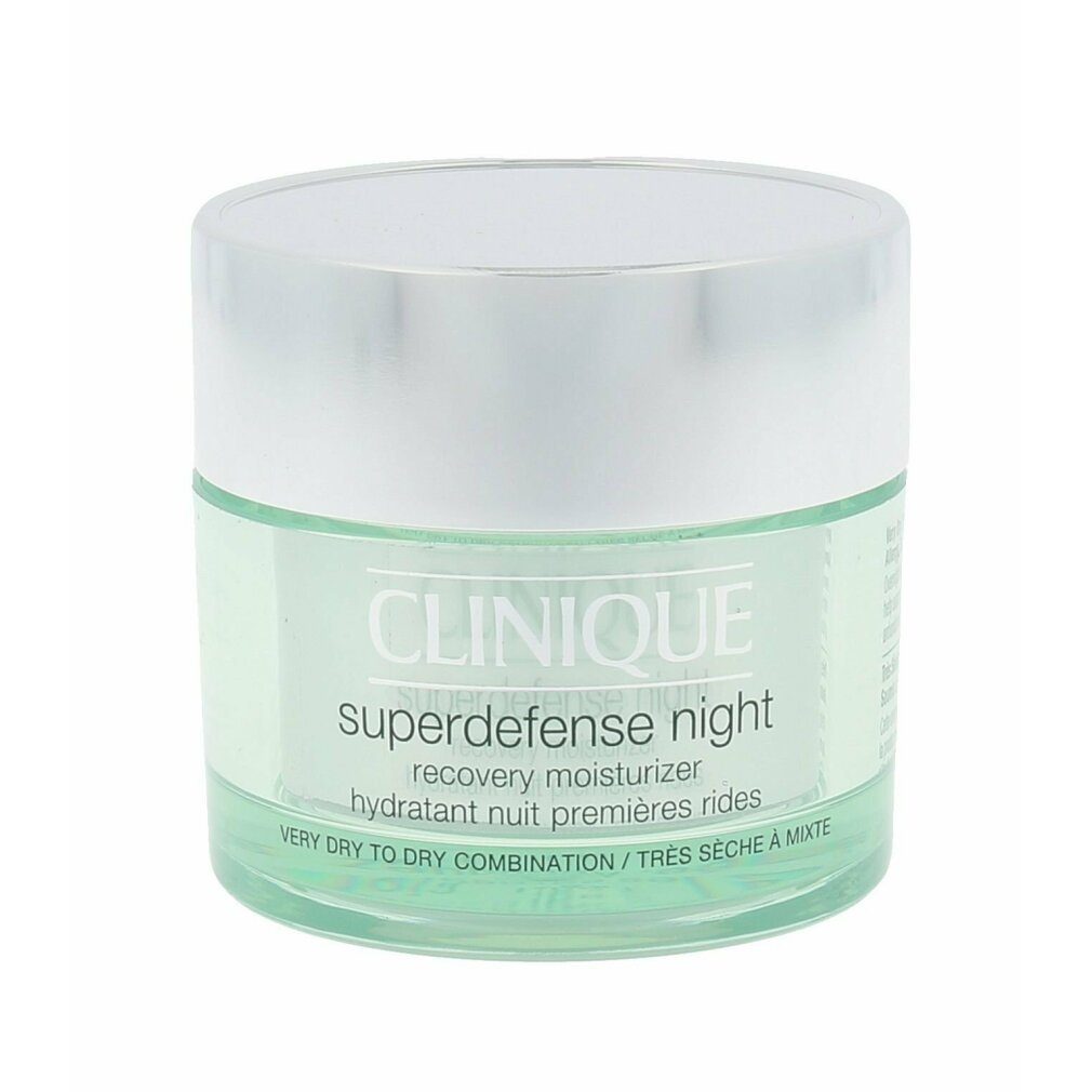 Dry Moisturizer CLINIQUE Recovery Superdefense Dry To Night Clinique Very Nachtcreme