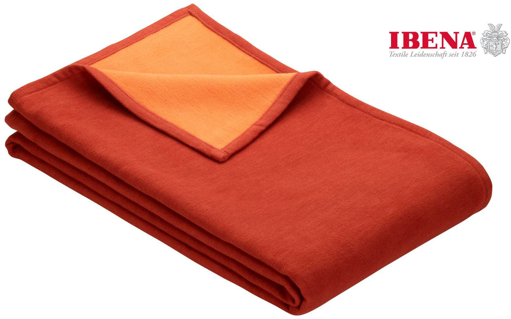 Wohndecke Cotton Pur, IBENA, in trendigen Farben günstig online kaufen