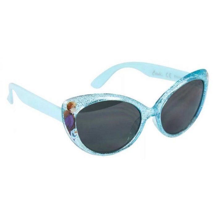 Disney Frozen Sonnenbrille Elsa & Anna Cat Eye Brille mit praktischem Etui und 100% UV Schutz