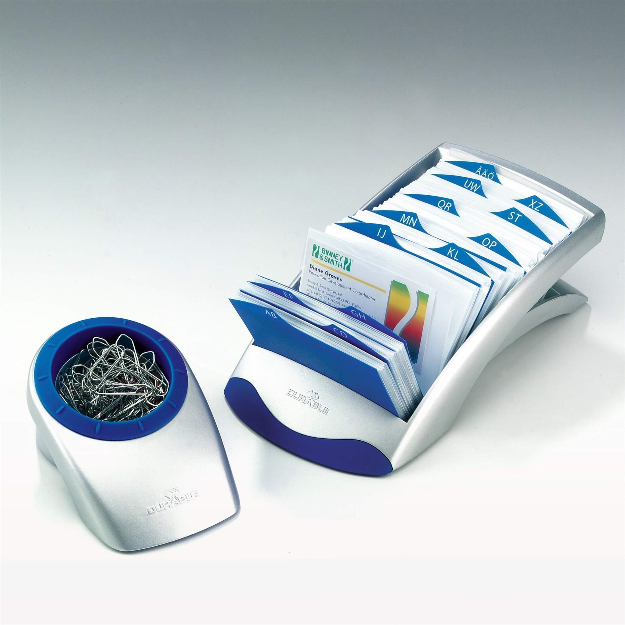 DURABLE Notizbuch Durable Telefonverzeichnis TELINDEX si Register A-Z und 500 Karten