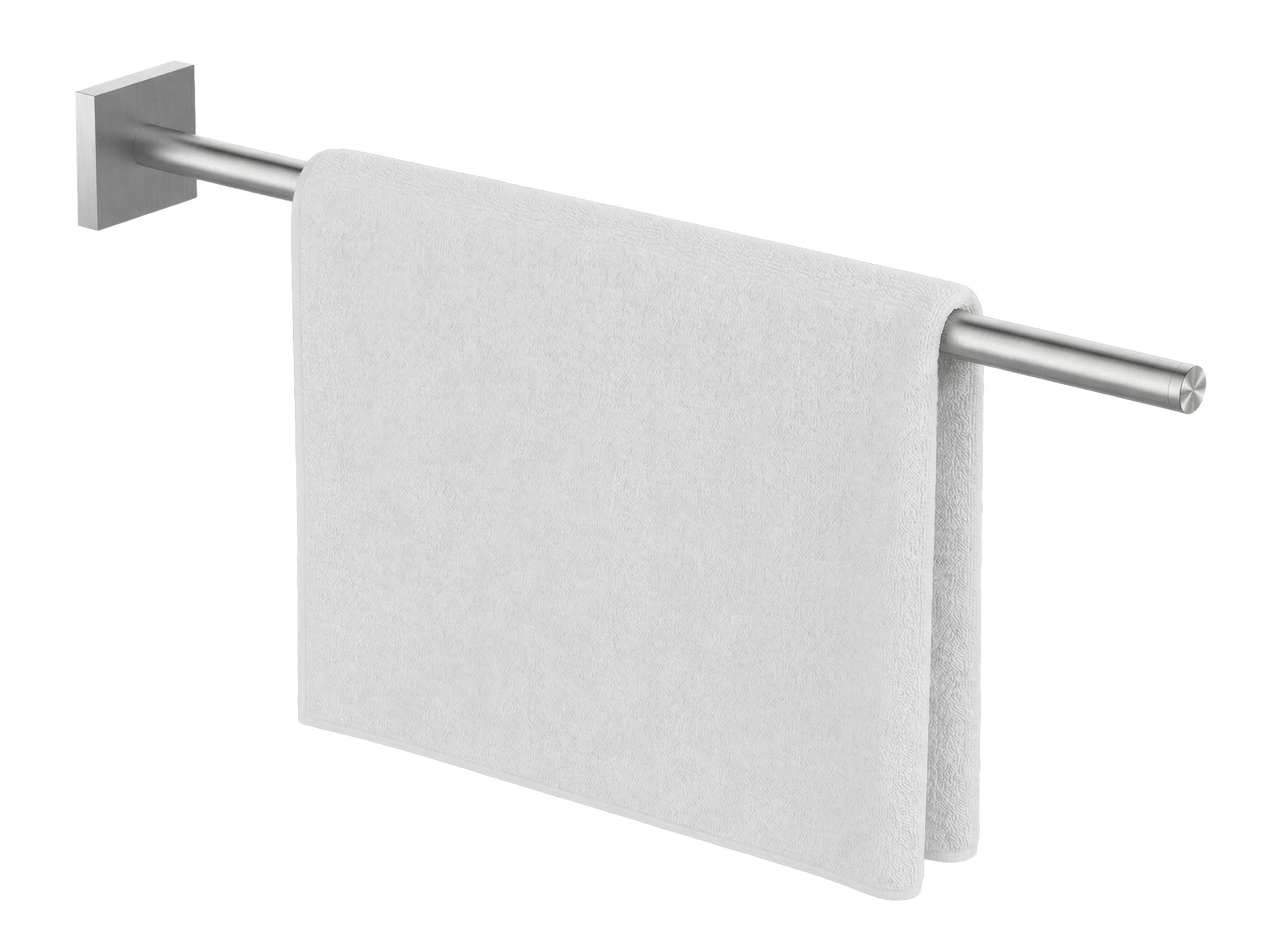 DEUSENFELD Handtuchhalter Design Wand Handtuchstange "QUADRO", 460mm, starr, Edelstahl 304