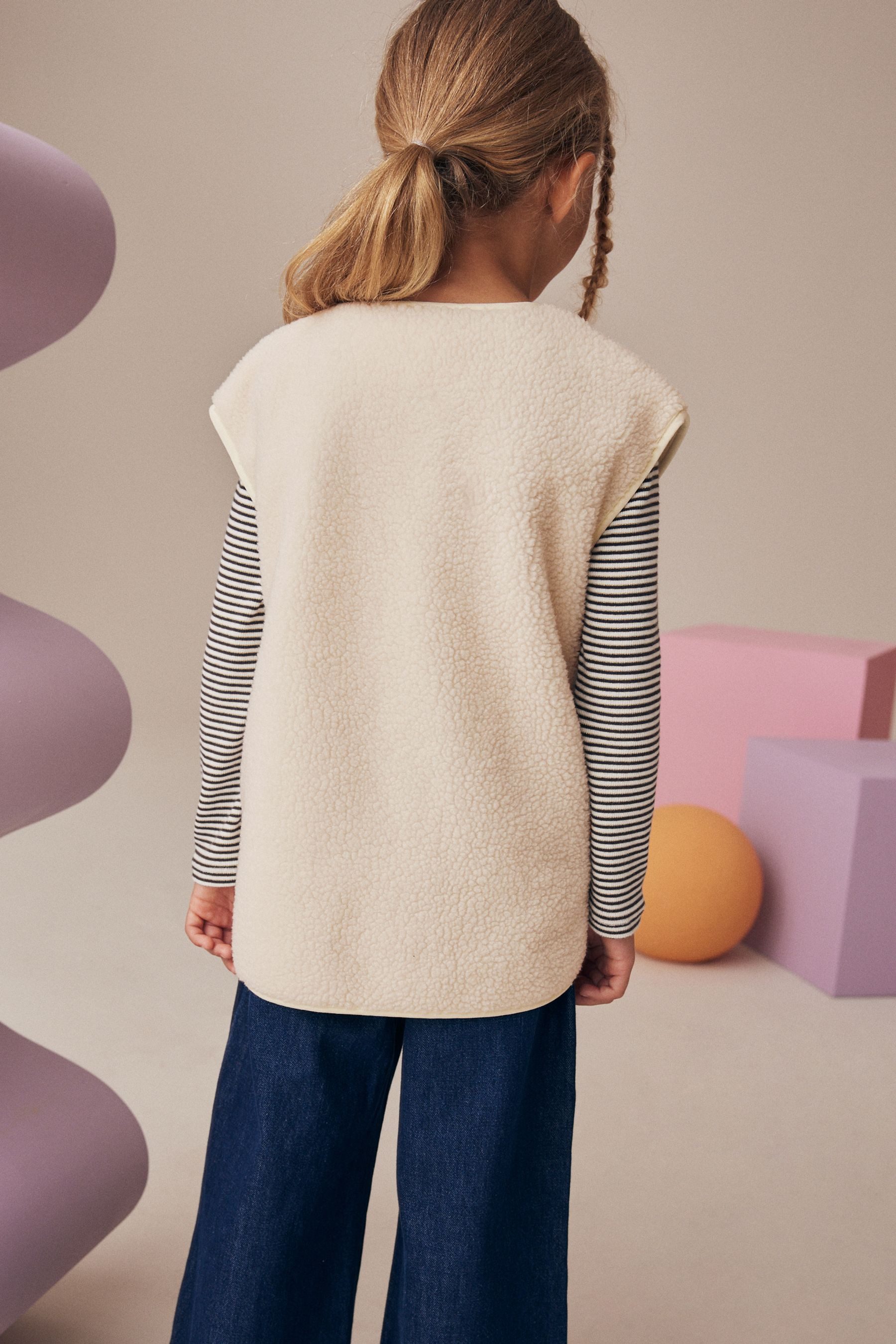 Next Fleeceweste Borg-Weste (1-tlg)