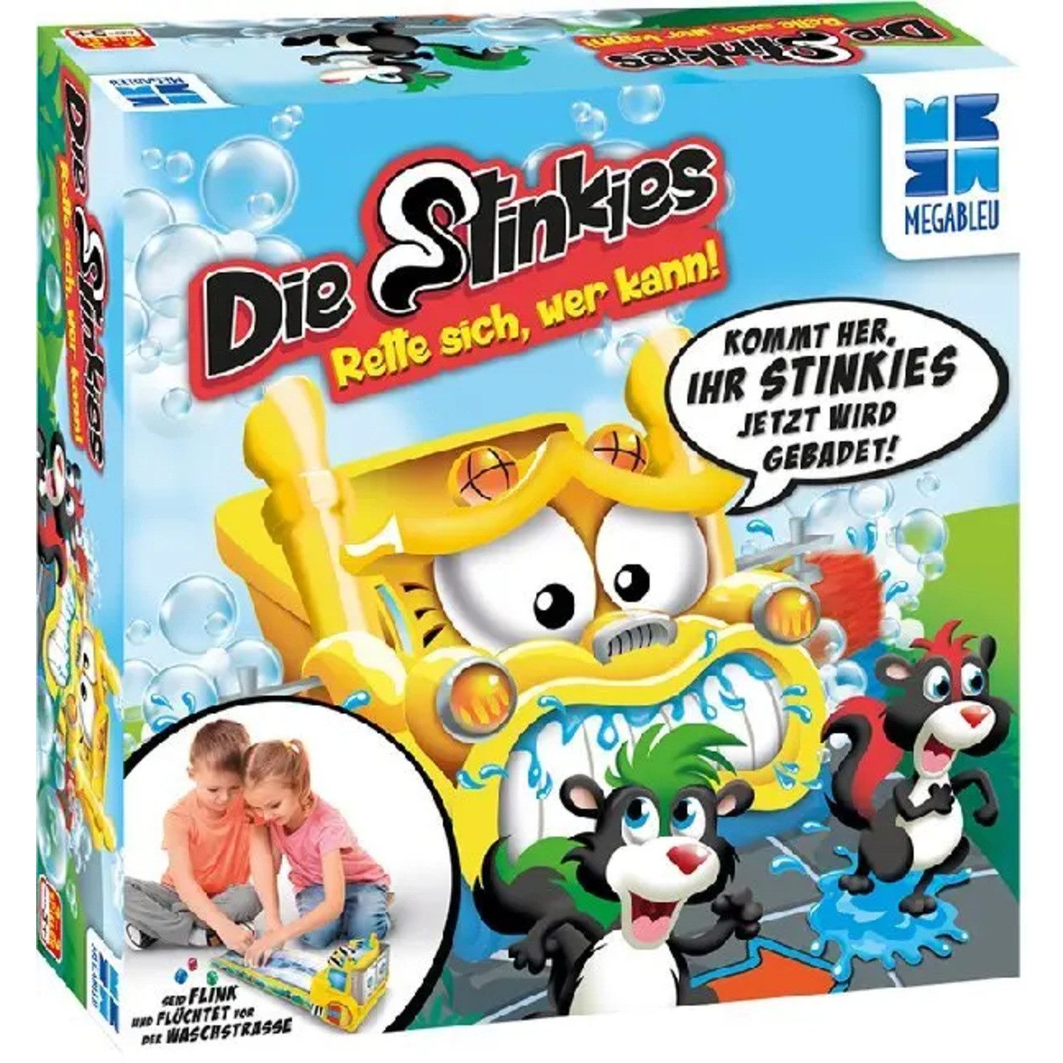 MEGABLEU Spiel Die Stinkies - Rette sich wer kann! (Kinderspiel)