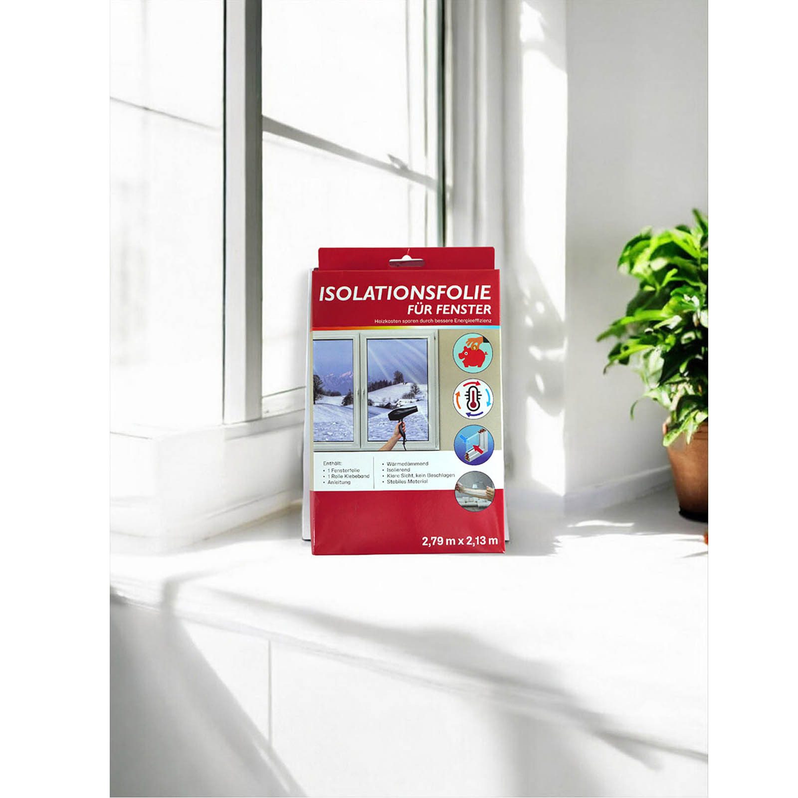 HAC24 Fensterfolie Isolationsfolie für Fenster Isolierfolie Wärmeschutz Fen günstig online kaufen