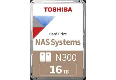 Toshiba Toshiba N300 NAS Systems 16TB, SATA 6Gb/s, bulk HD interne-HDD-NAS-Festplatte