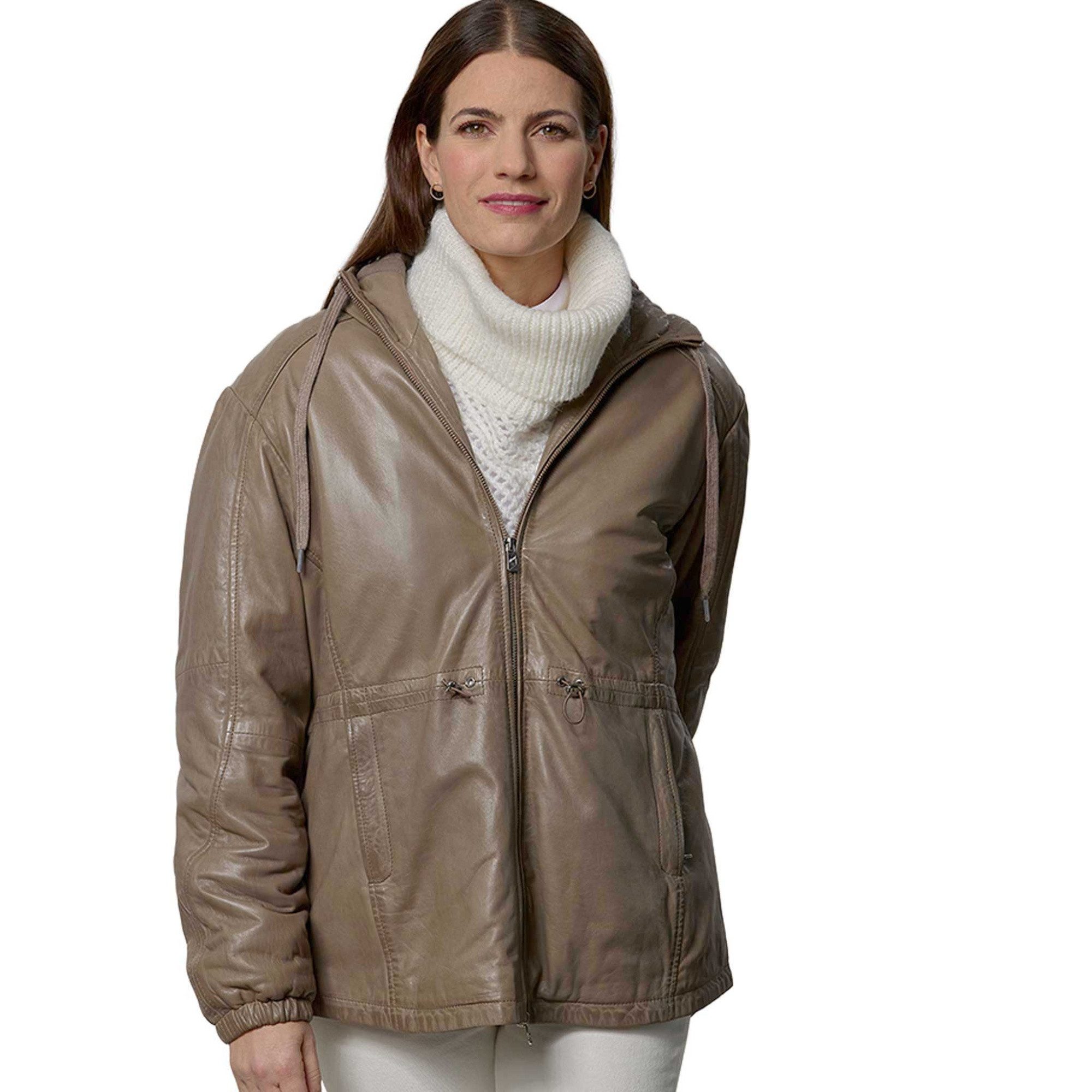 Jilani Lederjacke Camelia Jilani Collection - Damen Lederjacke Lammnappa Ov günstig online kaufen