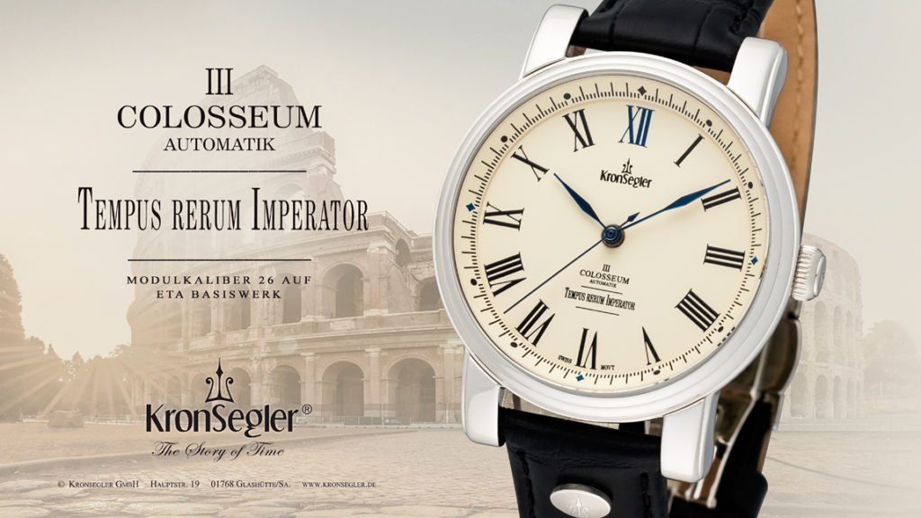 Kronsegler Automatikuhr Colosseum III Armbanduhr m. günstig online kaufen