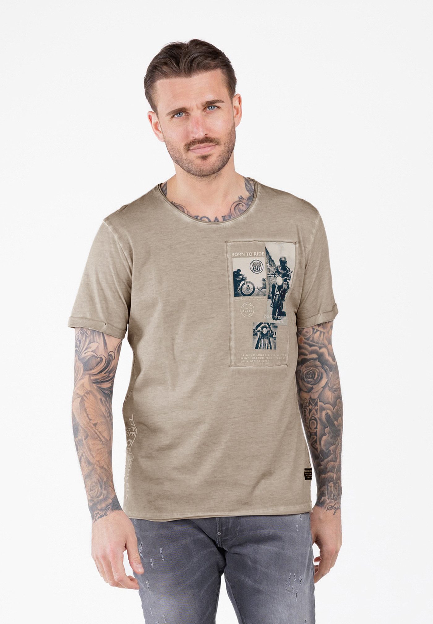Key Largo T-Shirt MT KLWHEELS round günstig online kaufen
