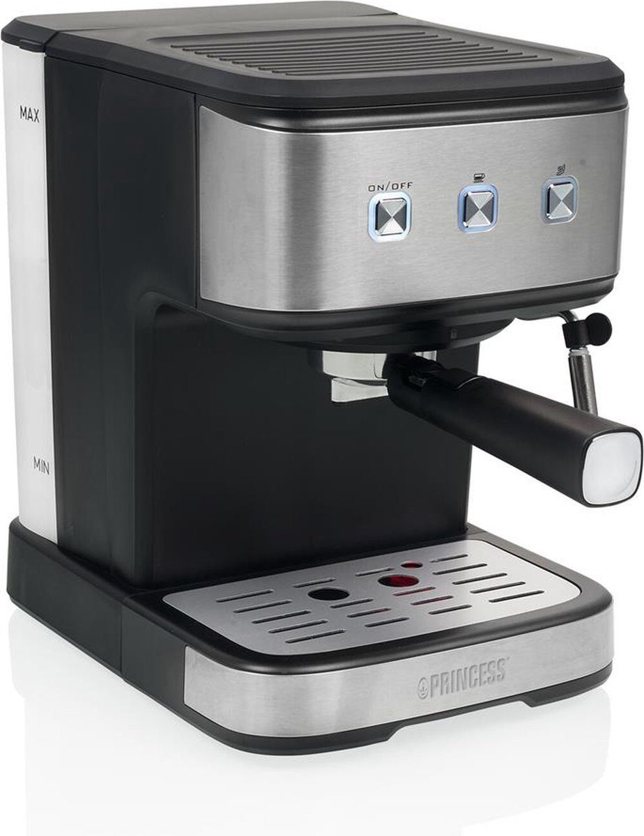 PRINCESS Espressomaschine 01.249441.01.750, 850 Watt, 20 Bar