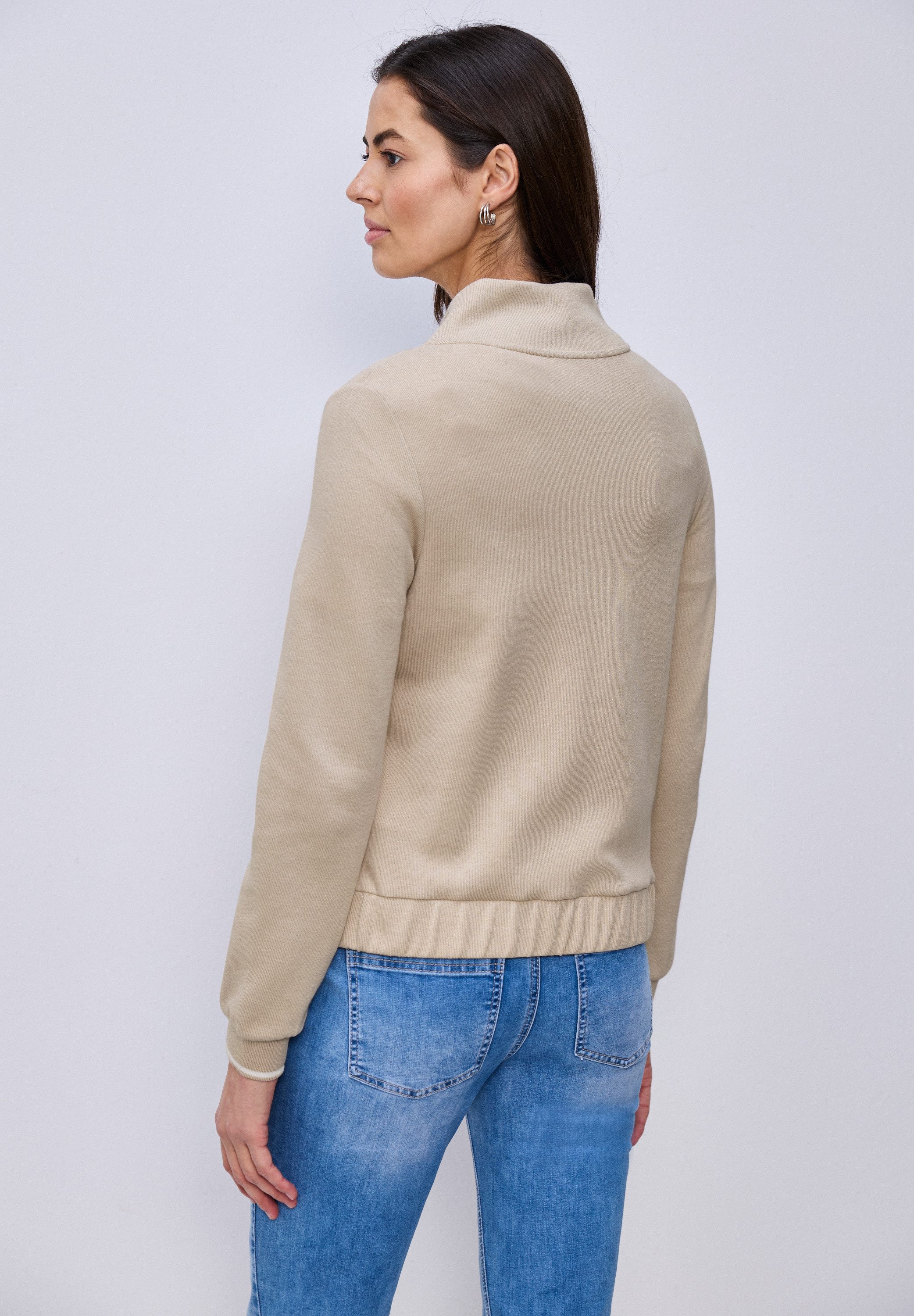 STREET ONE Cardigan mit College-Style Details