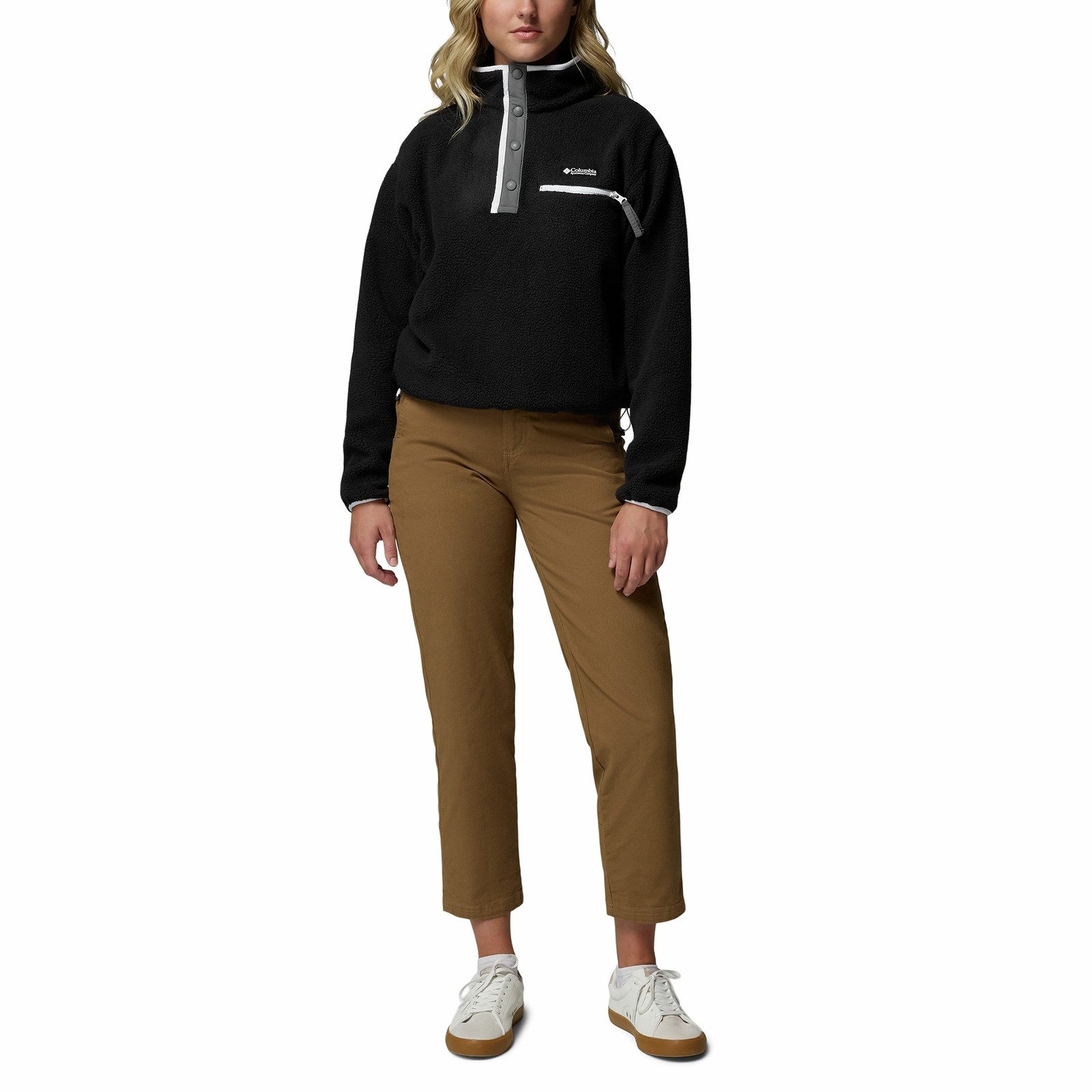Columbia Stehkragenpullover Helvetia™ II Cropped Half Snap Fleece mit verst günstig online kaufen