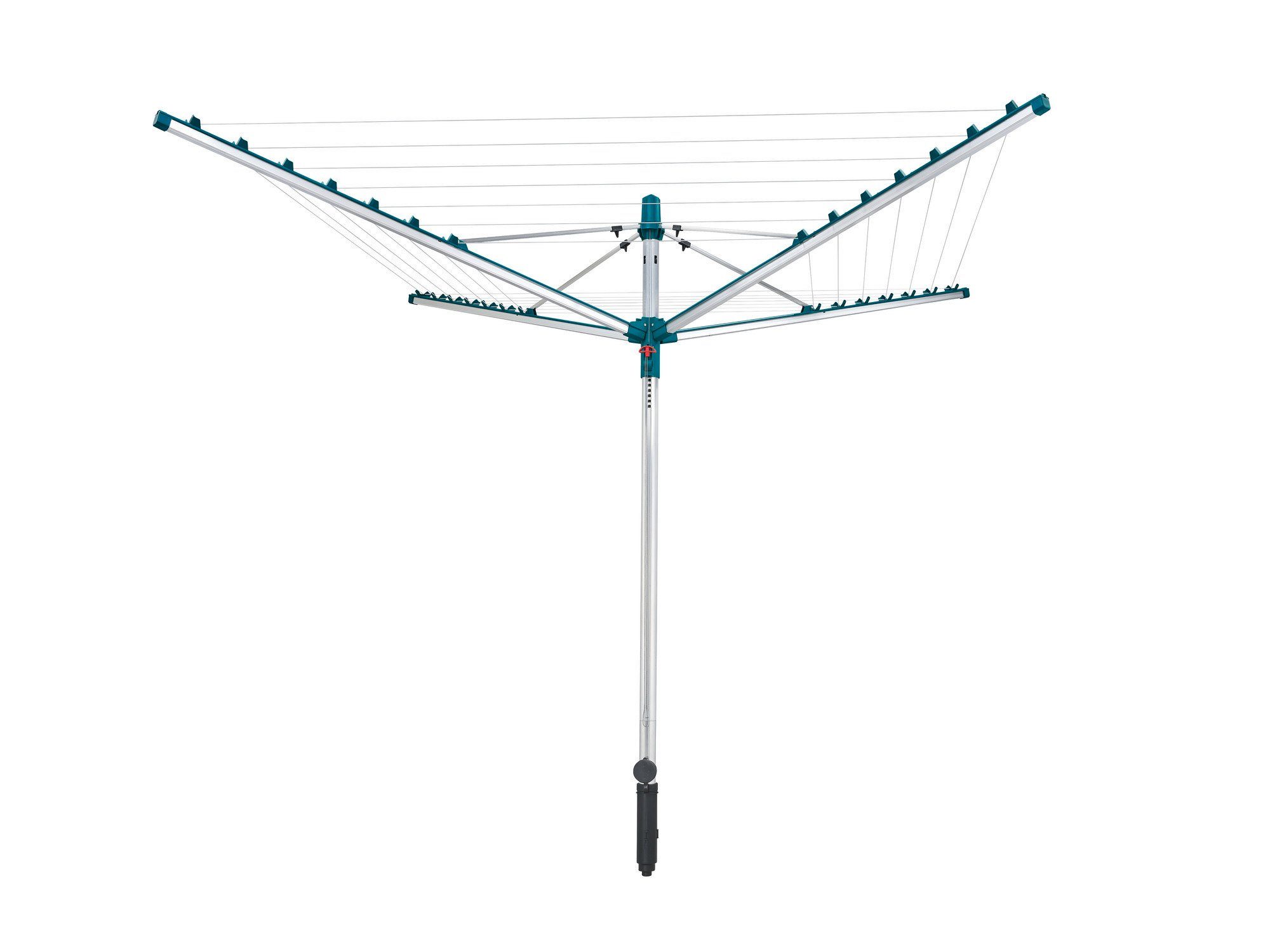Leifheit Wäschespinne Wäscheschirm LINOMATIC V 400, mit EasyLiftSystem für ein leichtes Öffnen