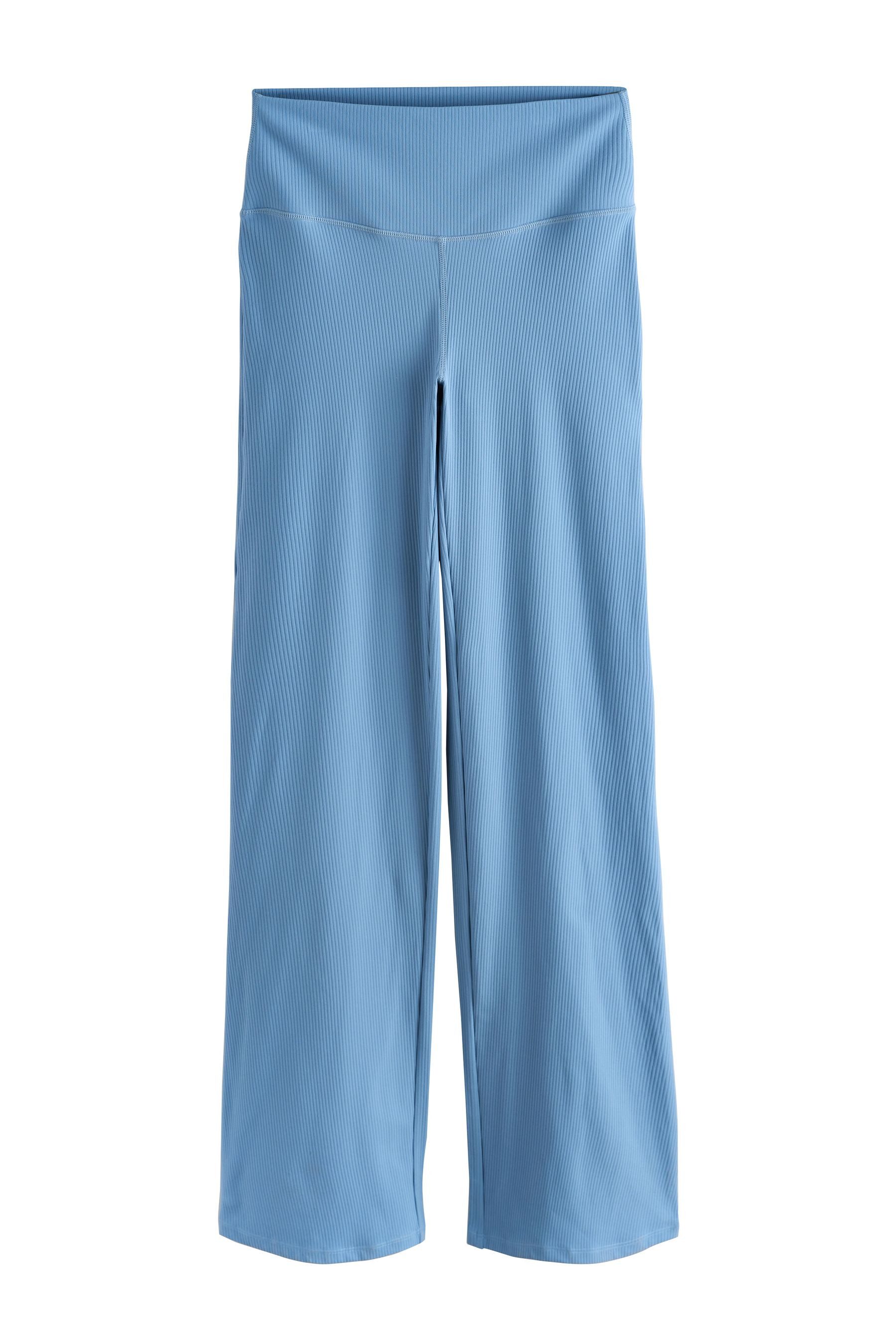 Leggings Self. Weite gerippte Leggings