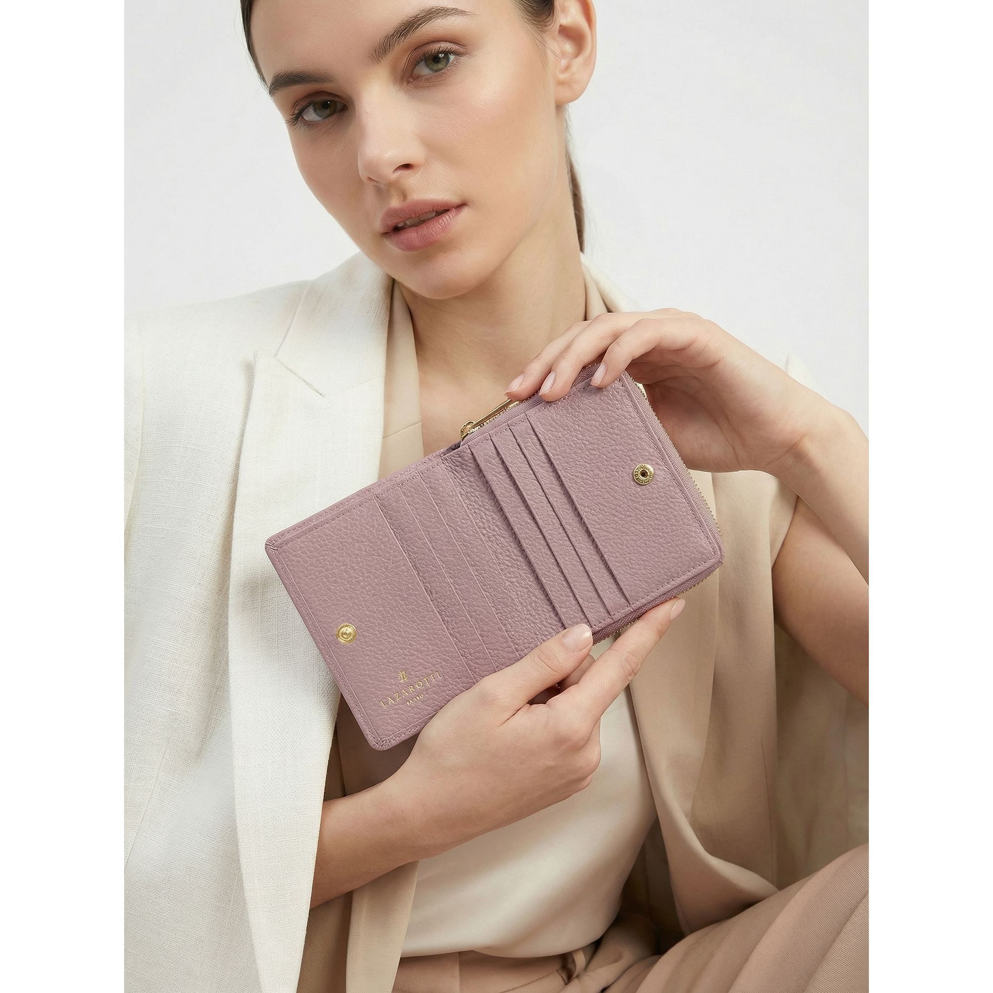 Lazarotti Geldbörse Bologna Leather, Leder