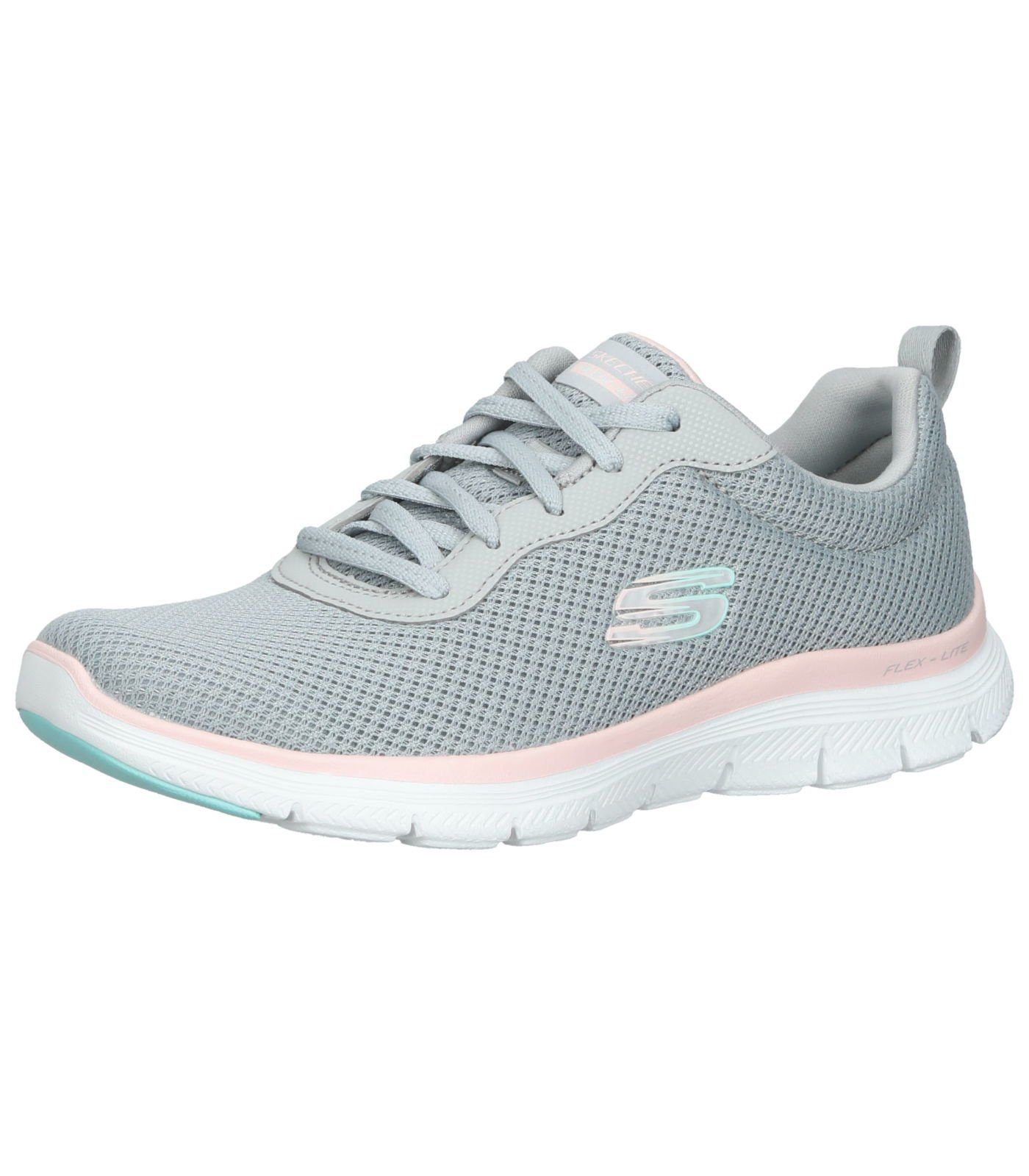 Skechers Sneaker Mesh Sneaker GYLP grey/lt pink (20202621) | 