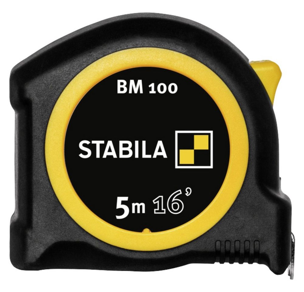 Thumbnail - Stabila Maßband Stabila BM 100 cm+inch 19567 Maßband 5 m ABS