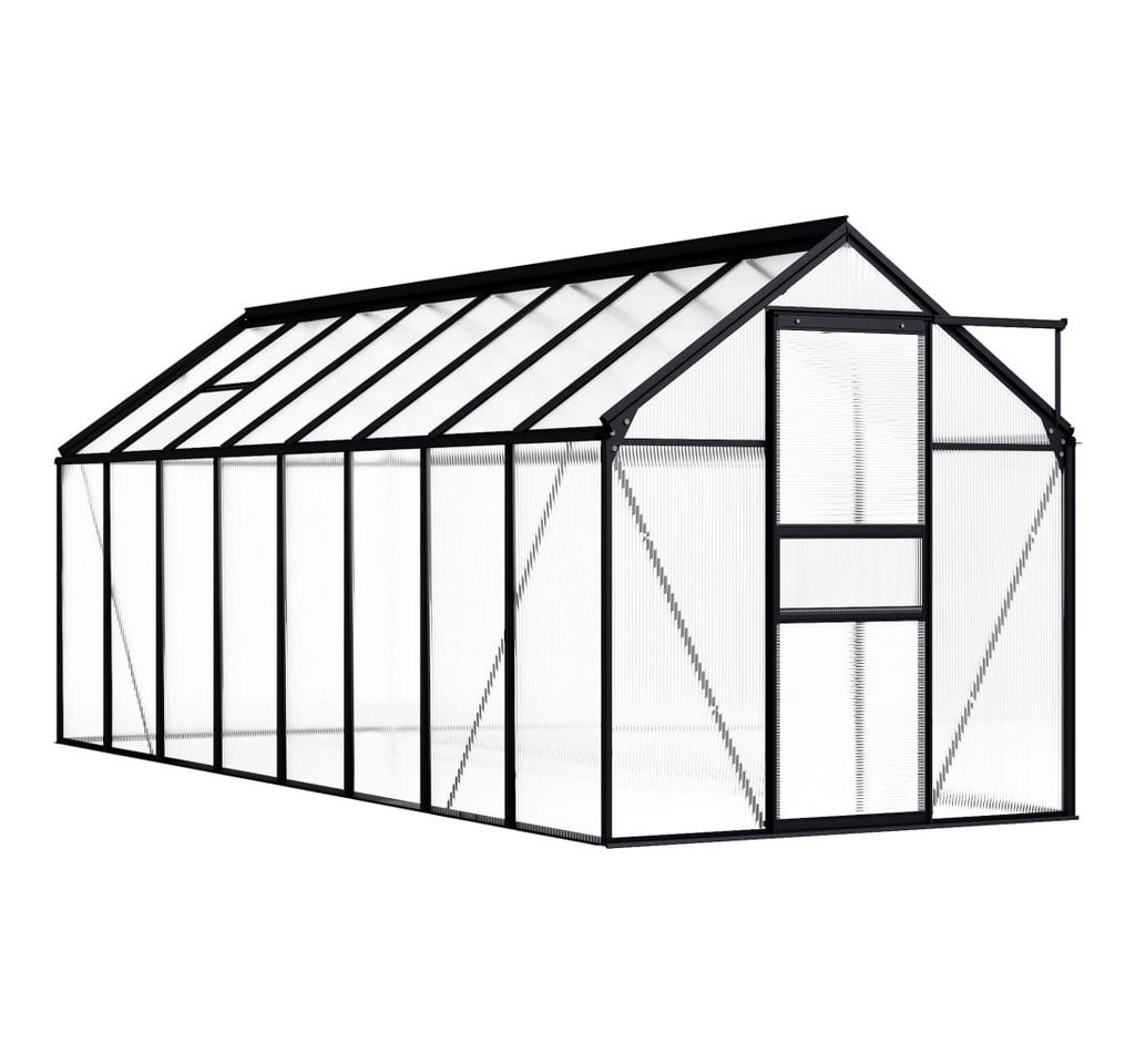 DOTMALL Gewächshaus Gewächshaus Anthrazit Aluminium 9,31 m² | Rabatt: 14% DOTMALL Gewächshaus Gewächshaus Anthrazit Aluminium 9,31 m² | Rabatt: 14%