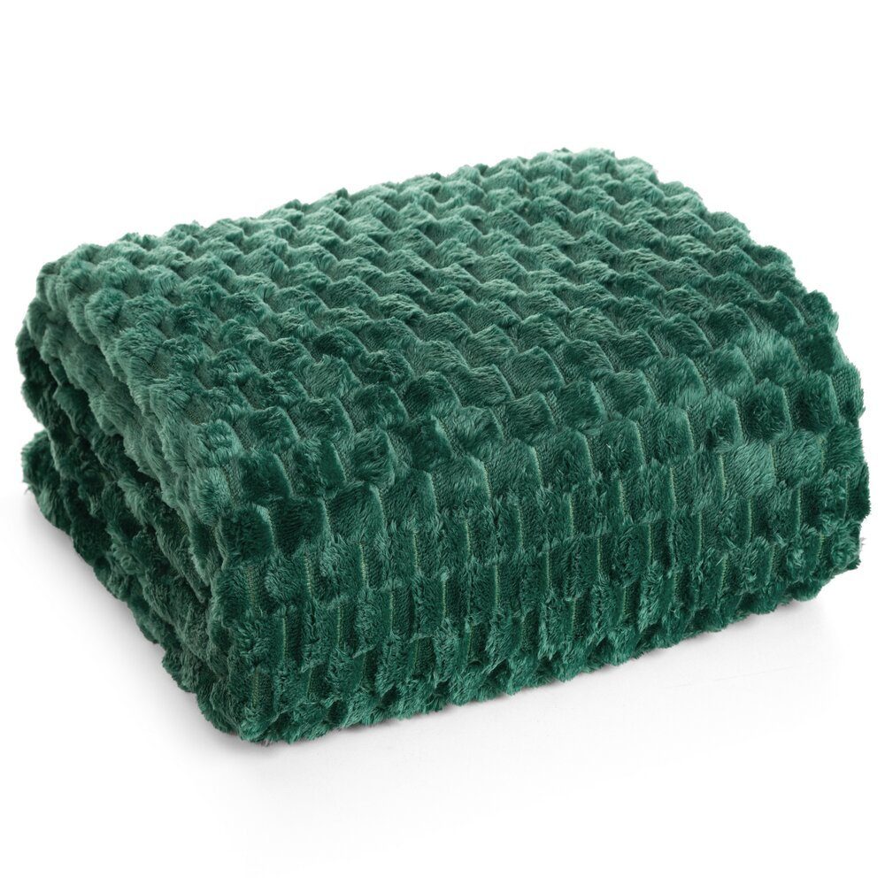 Wohndecke CINDY/6, Design91, Tolle Struktur, Waffelmuster, günstig online kaufen