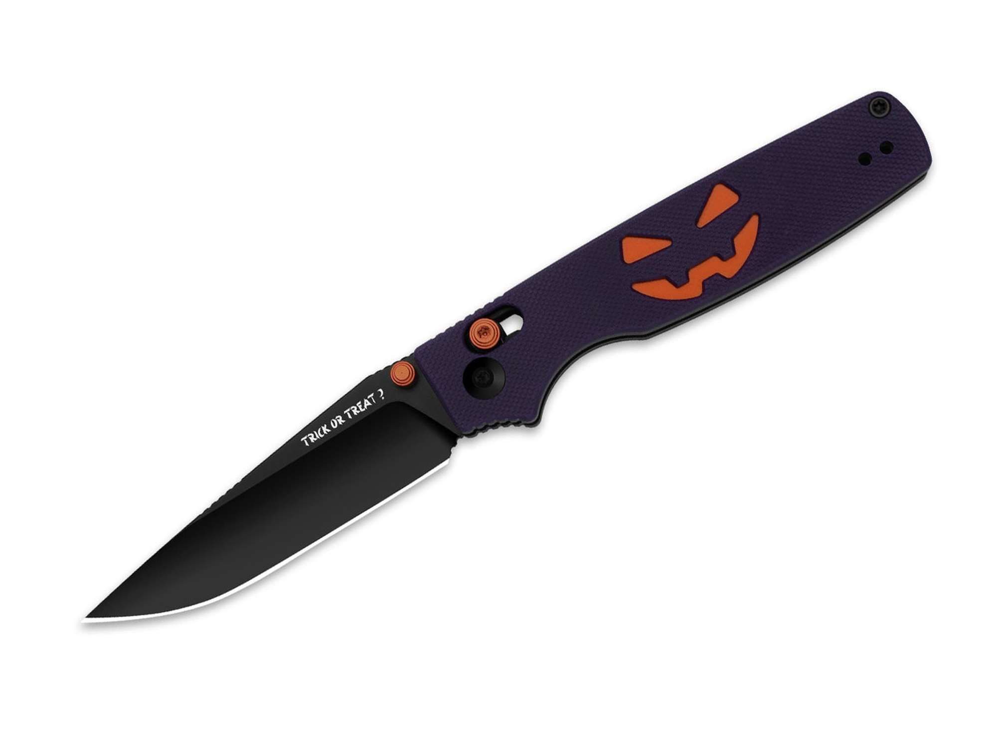 Kizer Taschenmesser Kizer Original 2 14C28N Purple G10 Halloween