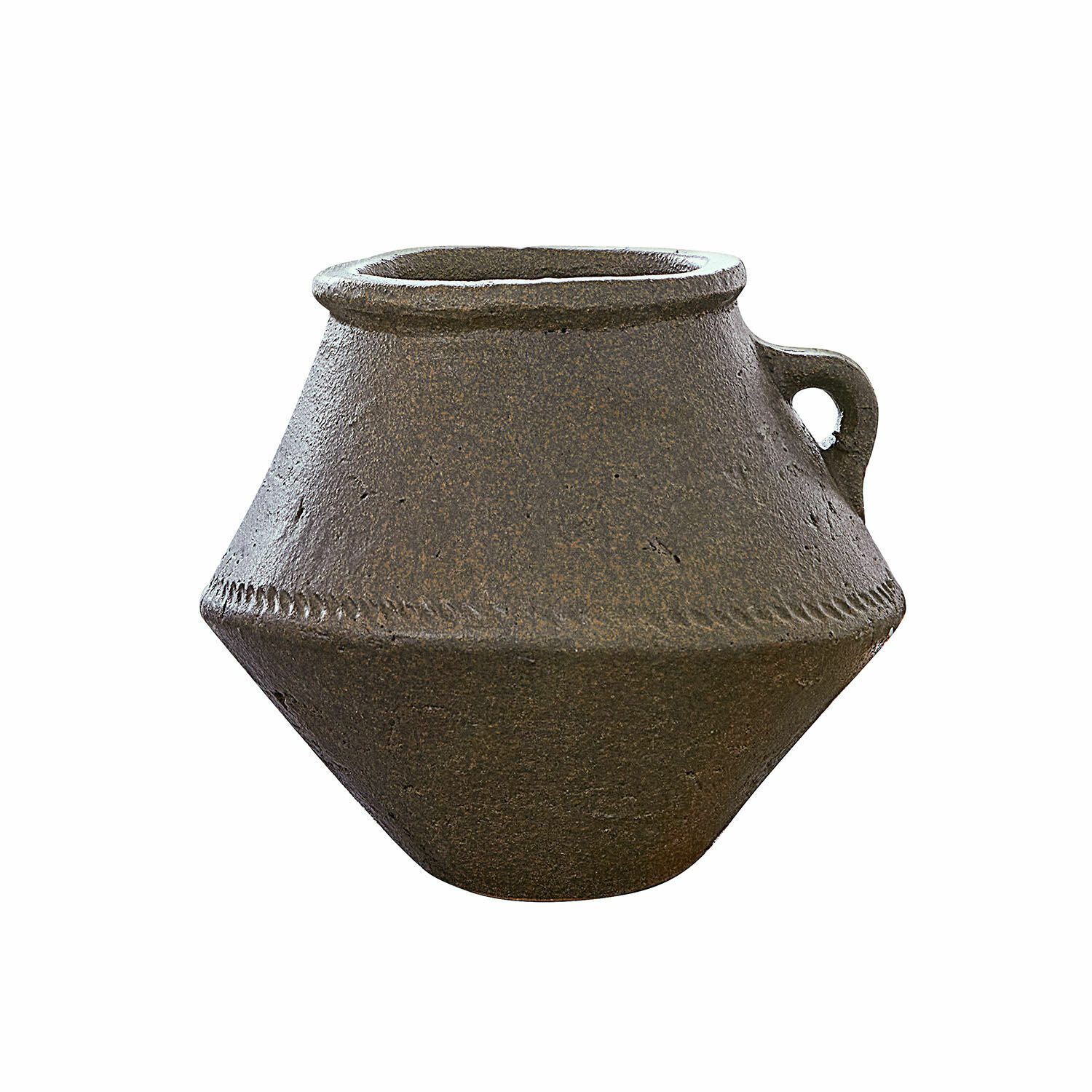 Tischvase Vase Nouvillac grau