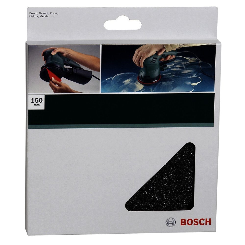 Bosch Accessories Schleifaufsatz 125 für Bosch Polierschwamm Accessories Exzenterschleifer, 2609256051