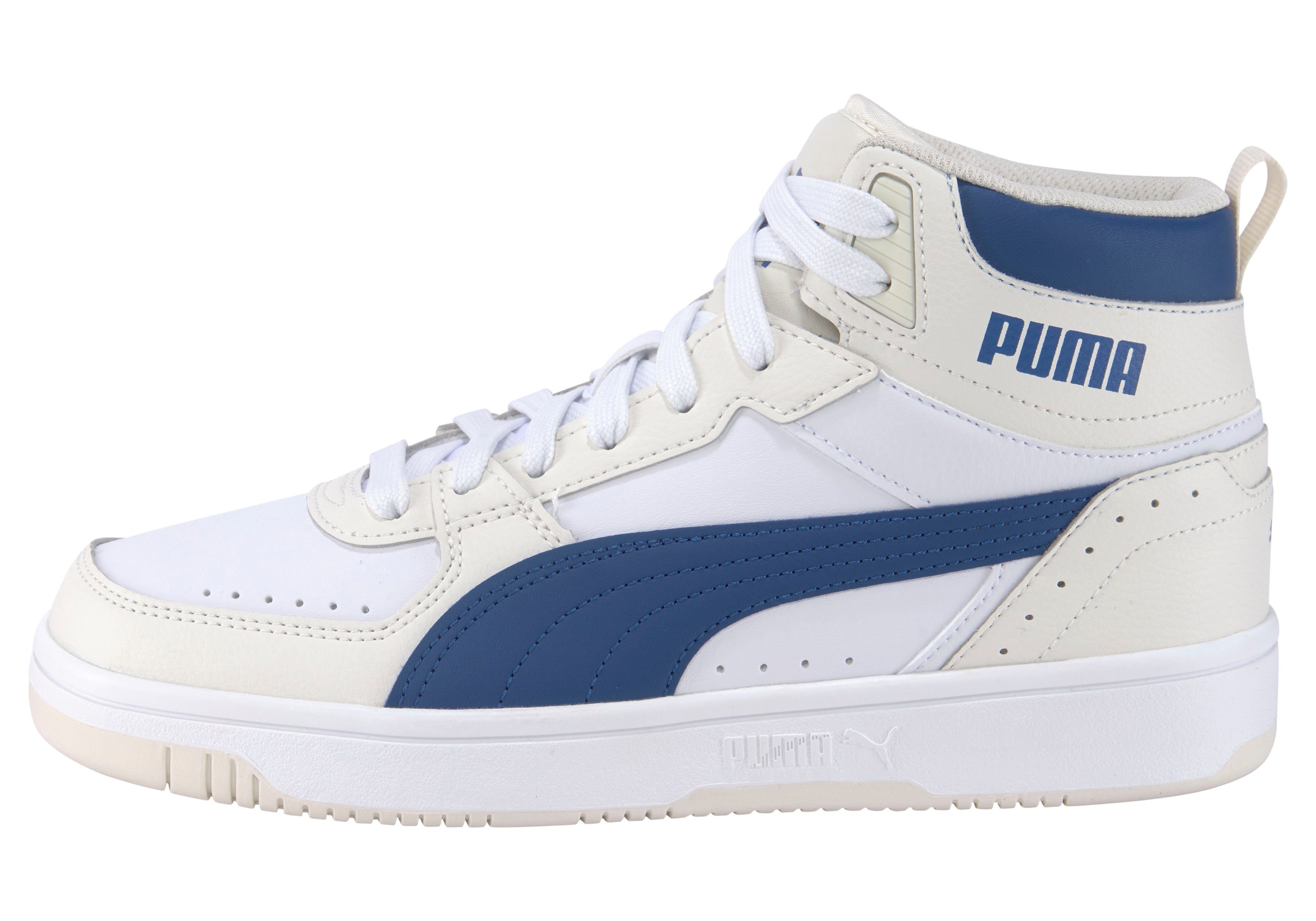 PUMA weiß-royal JOY Sneaker Rebound Puma