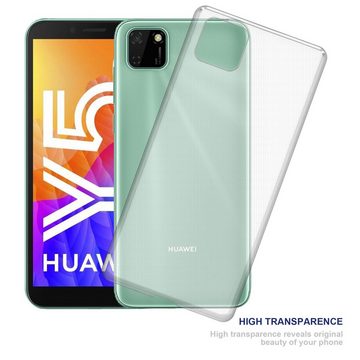 Cadorabo Handyhülle Honor 9S / Huawei Y5P Honor 9S / Huawei Y5P, Flexible TPU Silikon Handy Schutzhülle - Hülle - ultra slim