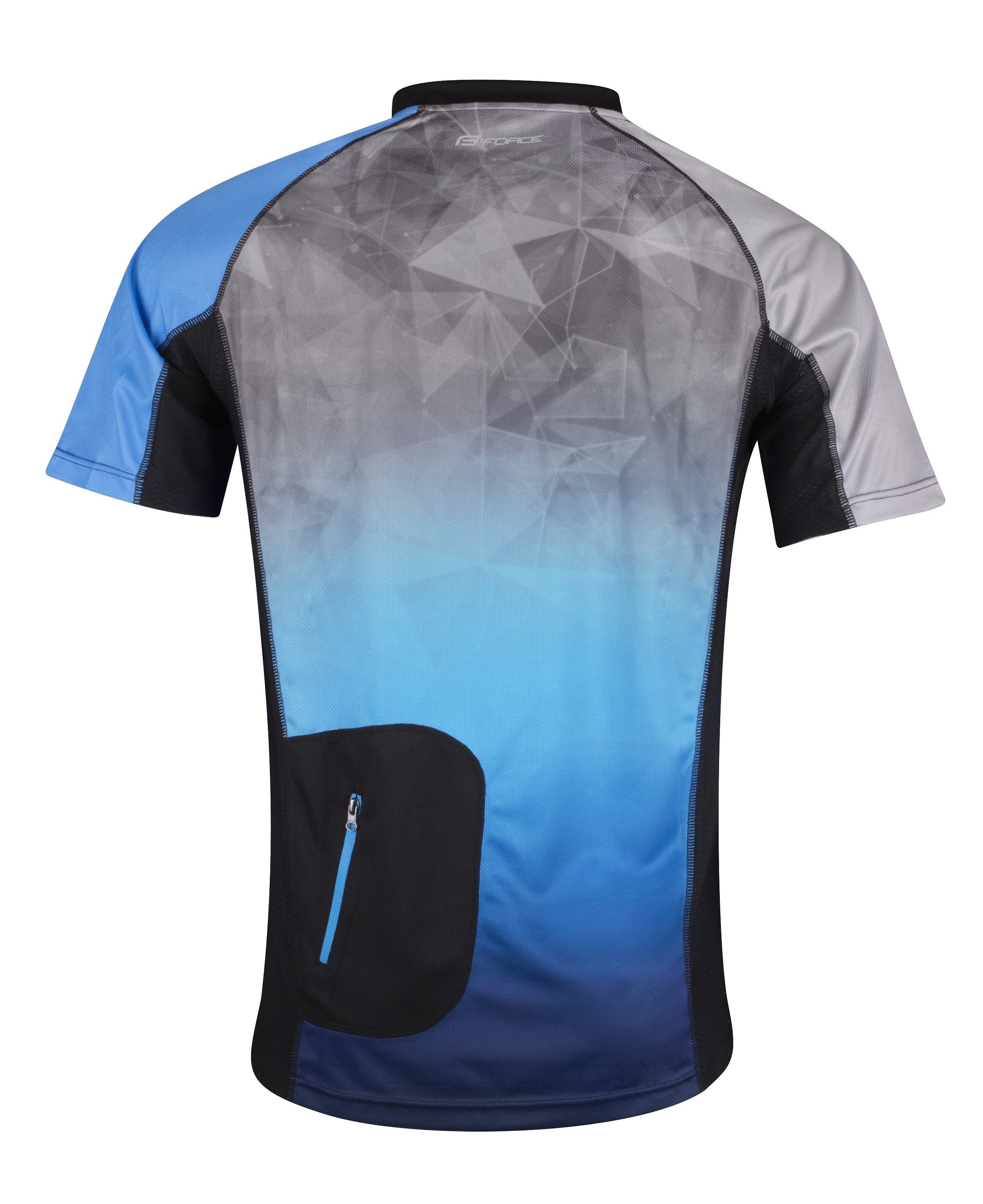 FORCE Radtrikot Jersey Trikot FORCE MTB CORE grau-blau schwarz %%% * günstig online kaufen