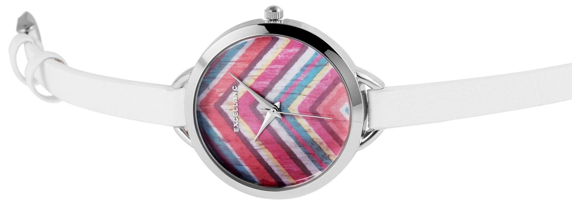EXCELLANC Quarzuhr 195022000229 Excellanc Damenuhr mit Lederimitationsarmba günstig online kaufen