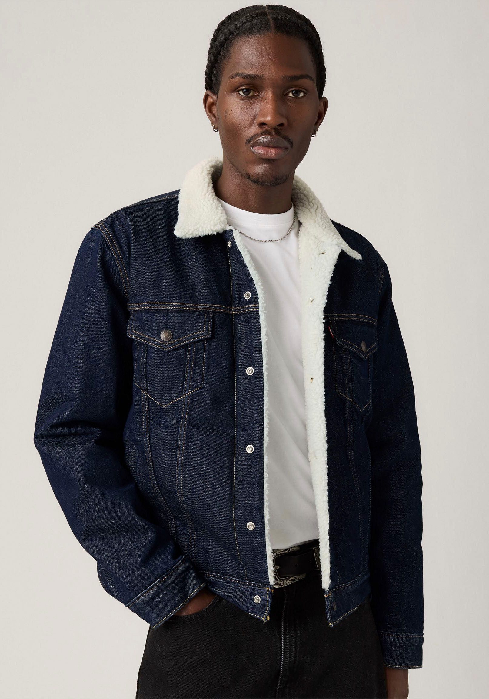 Levi's® Kurzjacke SHERPA mit Sherpa Fütterung günstig online kaufen