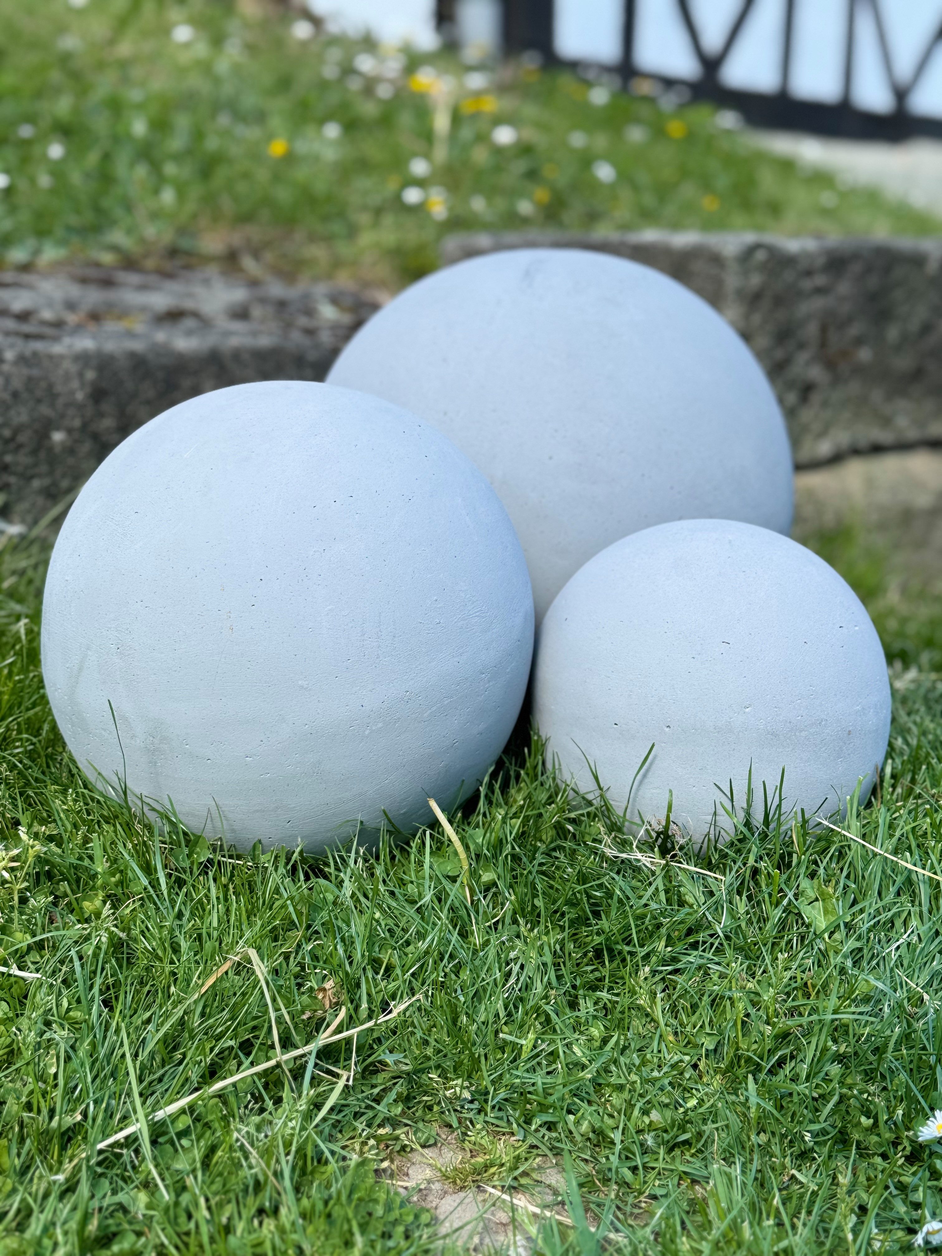 Seyila Home Dekokugel Deko-Kugel Zementoptik, Gartenbedarf, günstig online kaufen