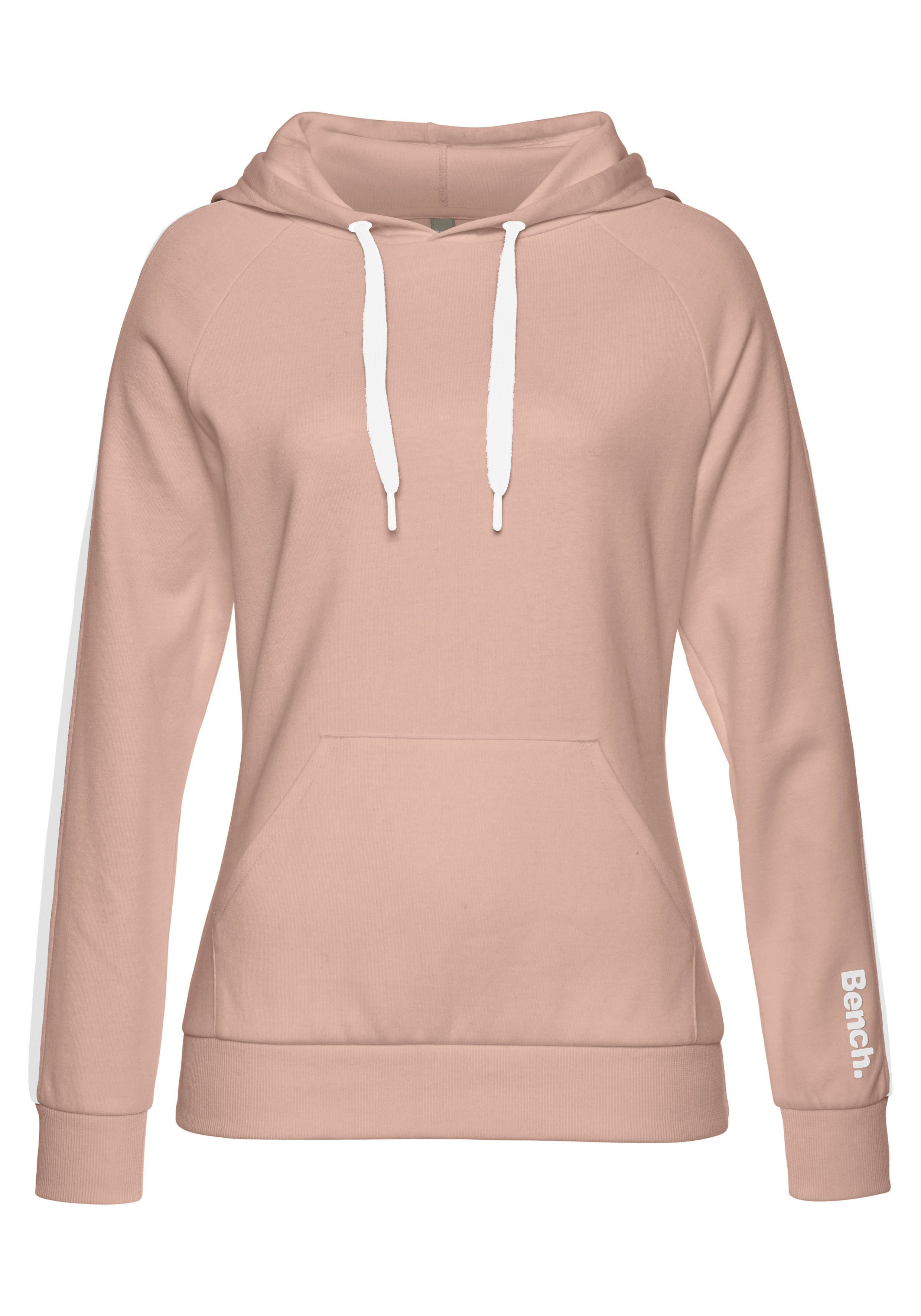 Bench. Loungewear Kapuzensweatshirt mit Seitenstreifen und Kängurutasche, Loungewear. € 34,99