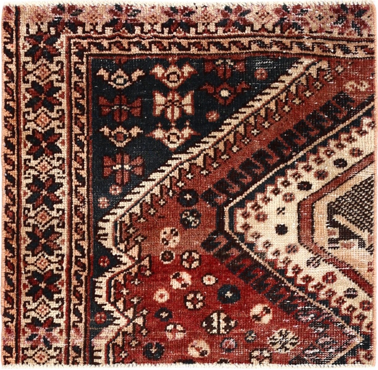 Carpet Avenue Teppich Vintage (Teppichausschnitt) 63x63, Quadrat, Höhe: 7 mm