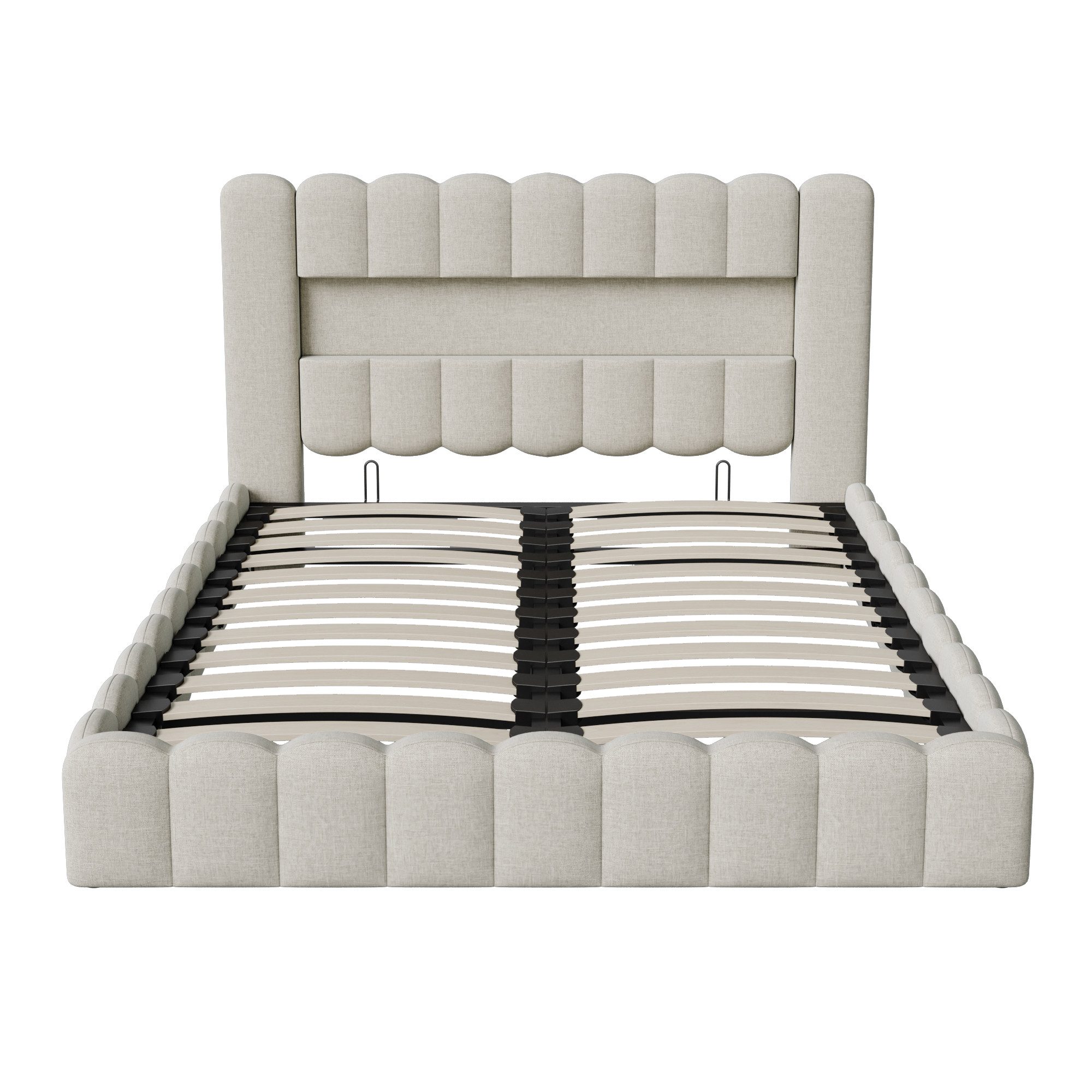 Furnishings Home Polsterbett Doppelbett Jugendbett (Set, Bett), Mit LED-Bel günstig online kaufen