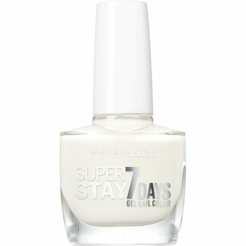 Nagellack Super Stay 7 Days #71 Pur White 10ml + Gift