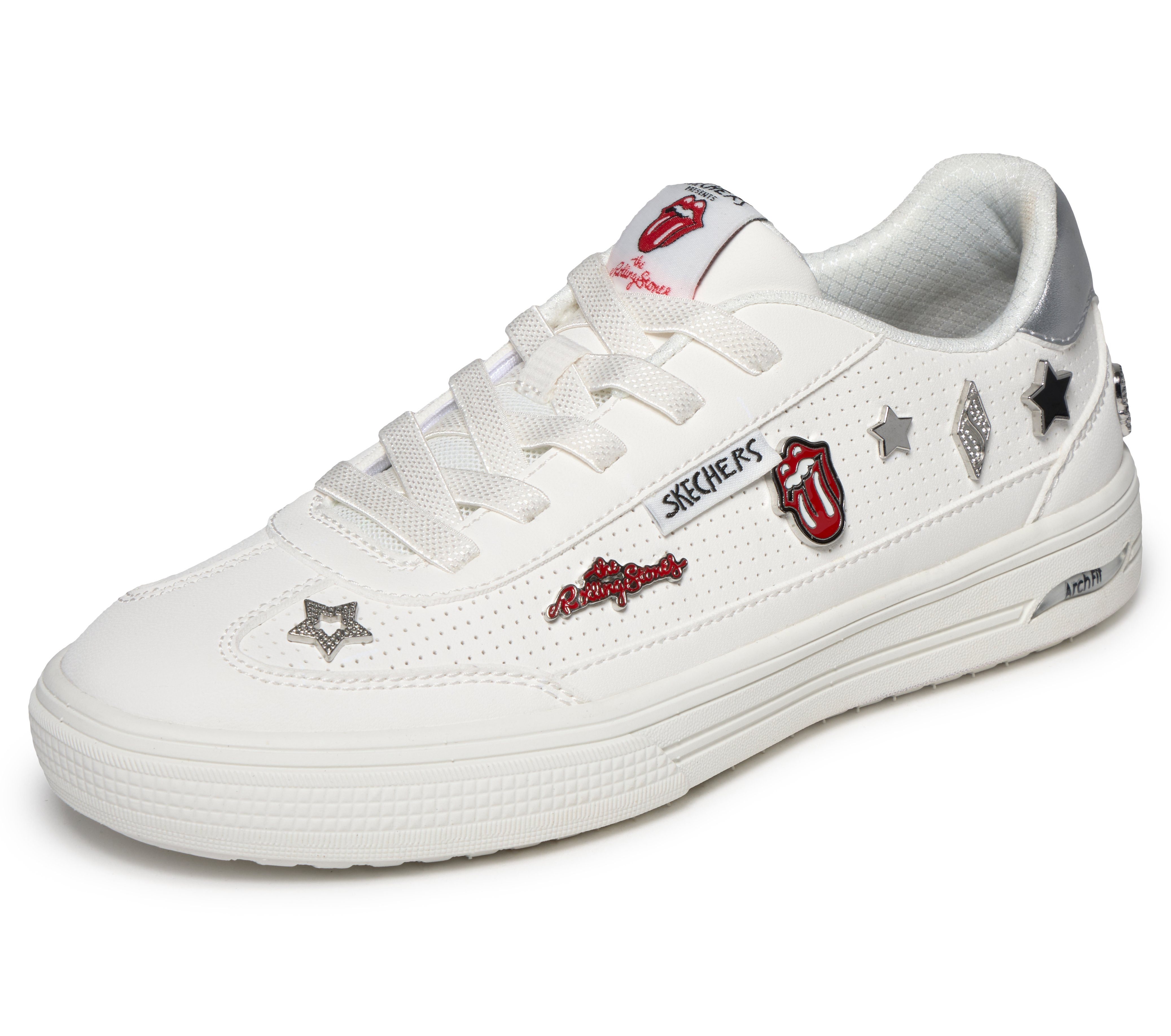 Skechers ARCH FIT ARCADE- Sneaker Trendsneaker, Halbschuh, Schnürschuh mit Arch Fit und coolen Badges