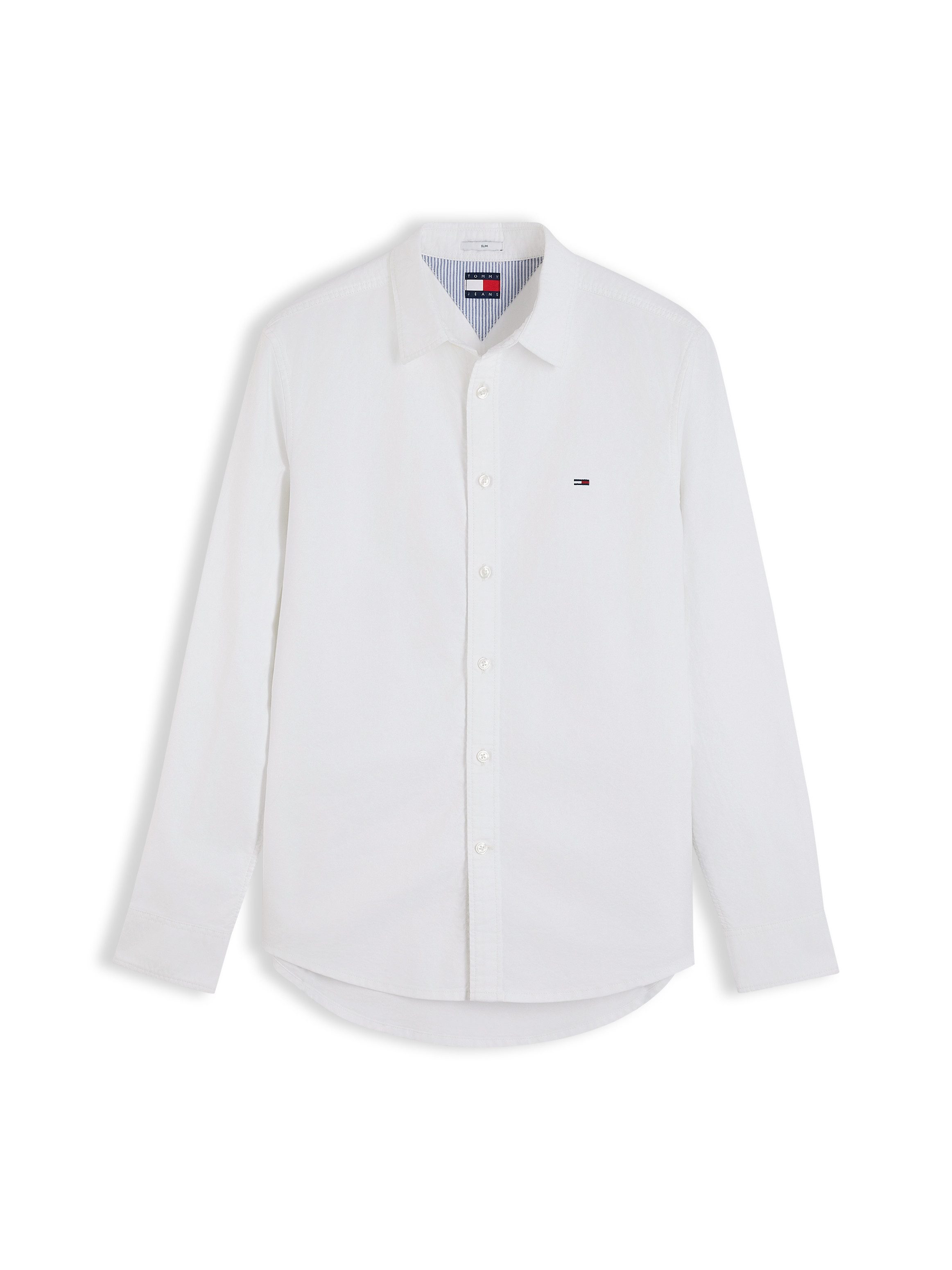 Tommy Jeans Langarmhemd SLIM OXFORD SHIRT Slim fit mit Hemdkragen – Bild 5 von 5