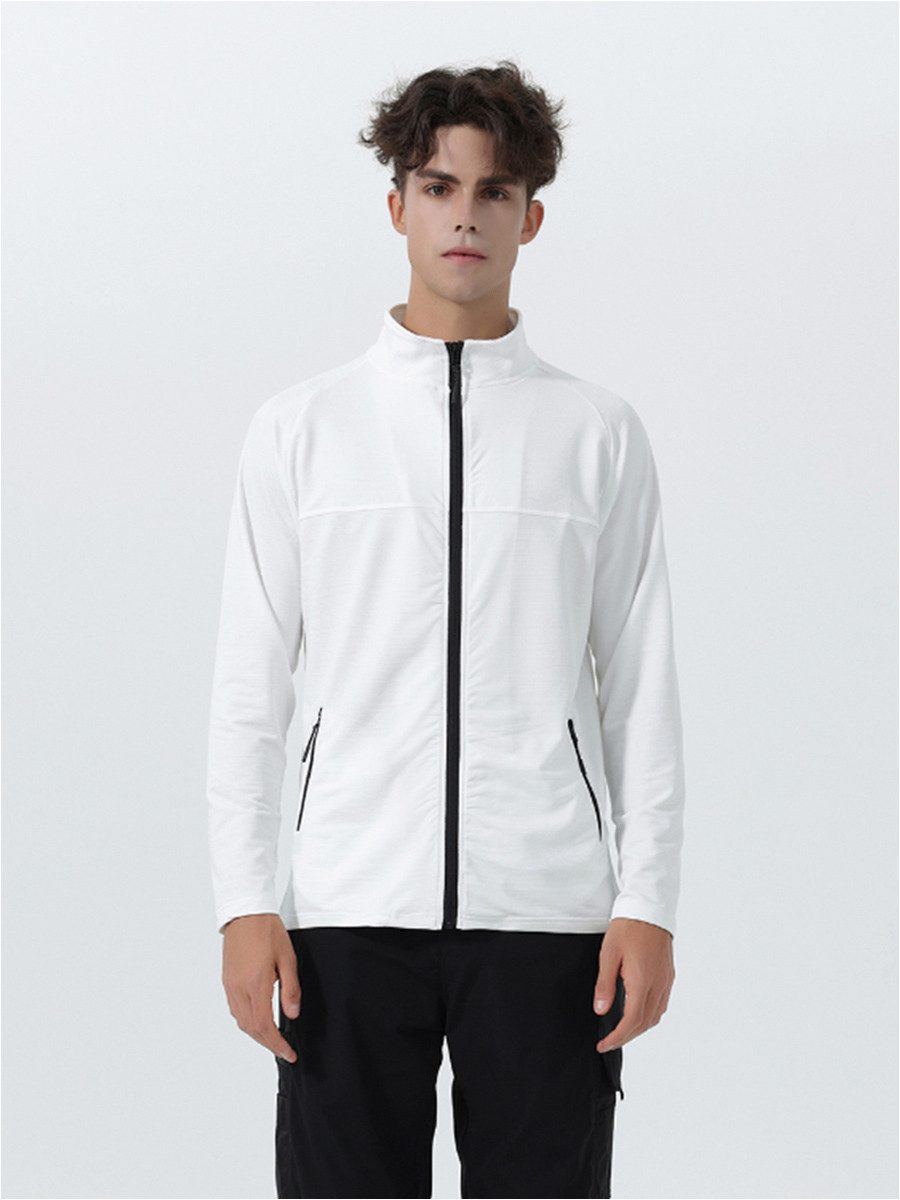 YOUTHUP Cardigan Herren Sport-Cardigan mit Stehkragen