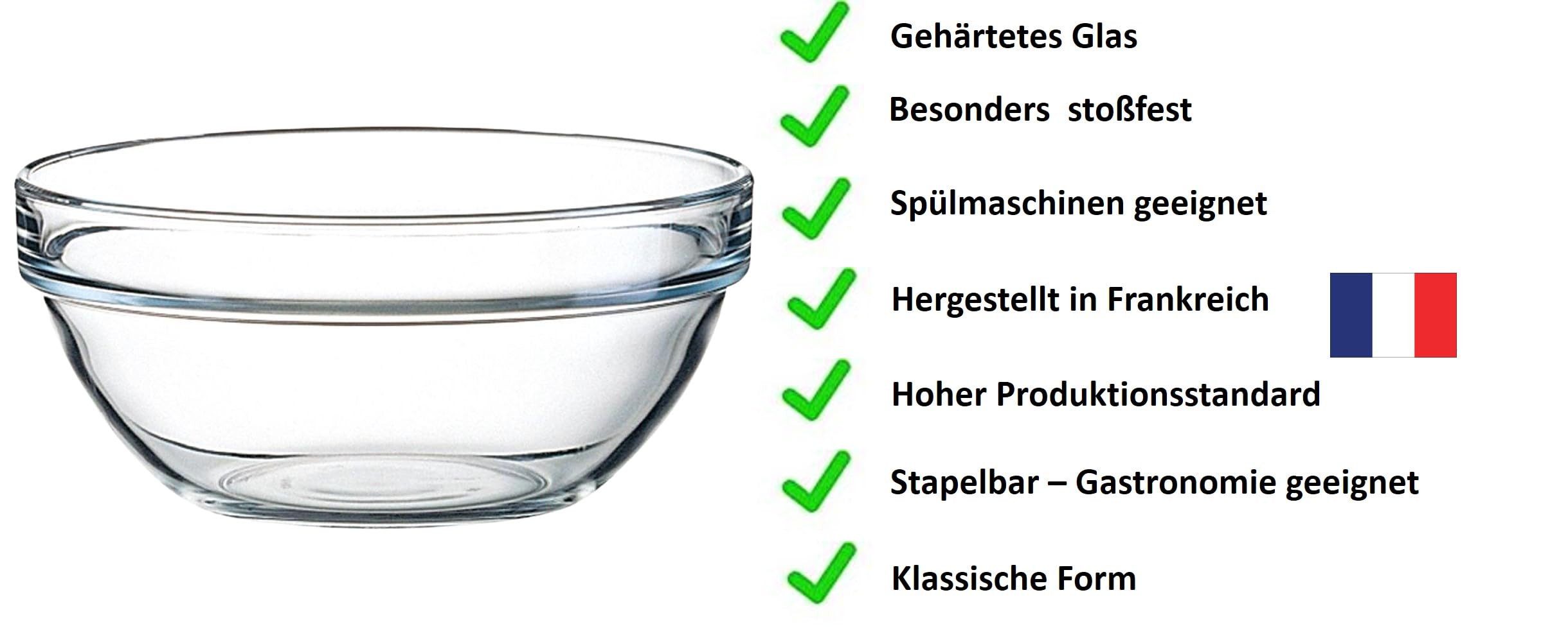 Arcoroc Schale, (2-tlg)