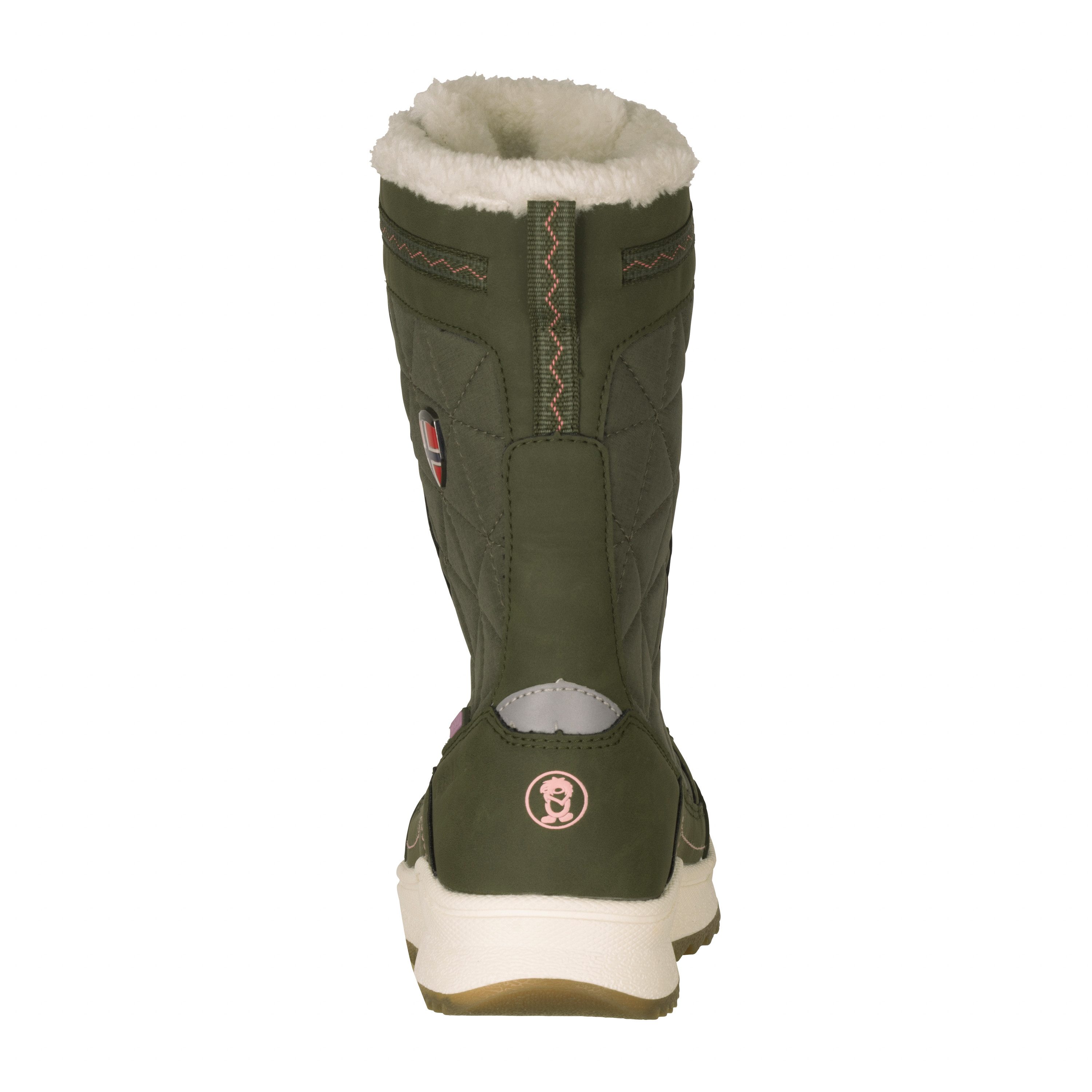 TROLLKIDS GIRLS ARENDAL WINTER BOOTS PRO Winterstiefel wasserdicht, mit profiliertem Gummi-Laufsohlenmaterial, für Kinder