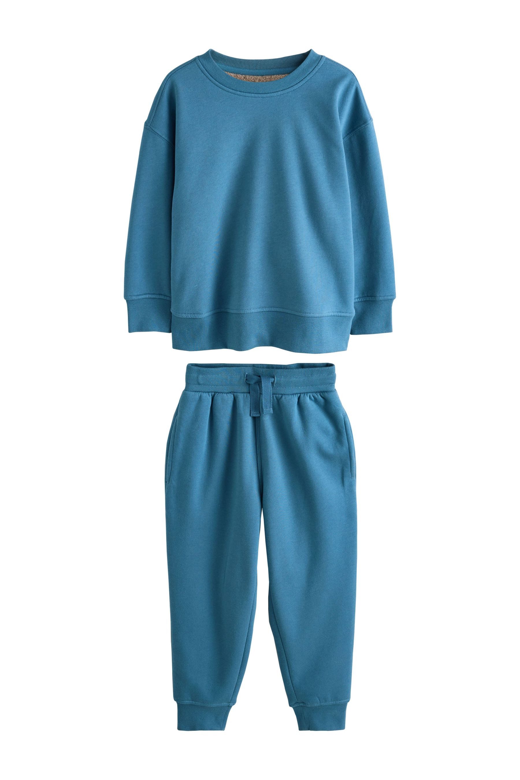 Pyjama Kuscheliger Single Fleece-Schlafanzug