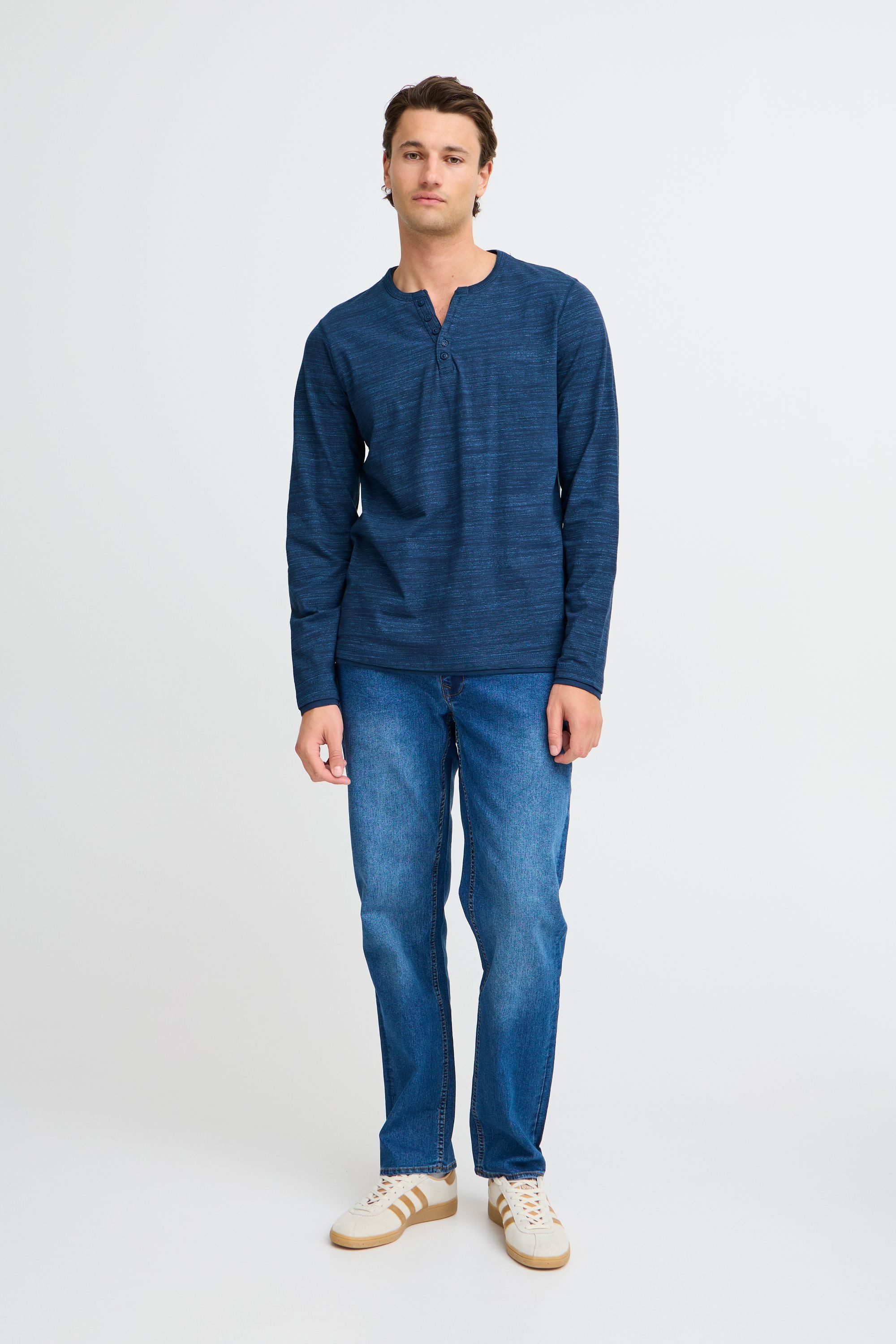 Blend Longsleeve BHTee (1-tlg) Basic Longsleeve