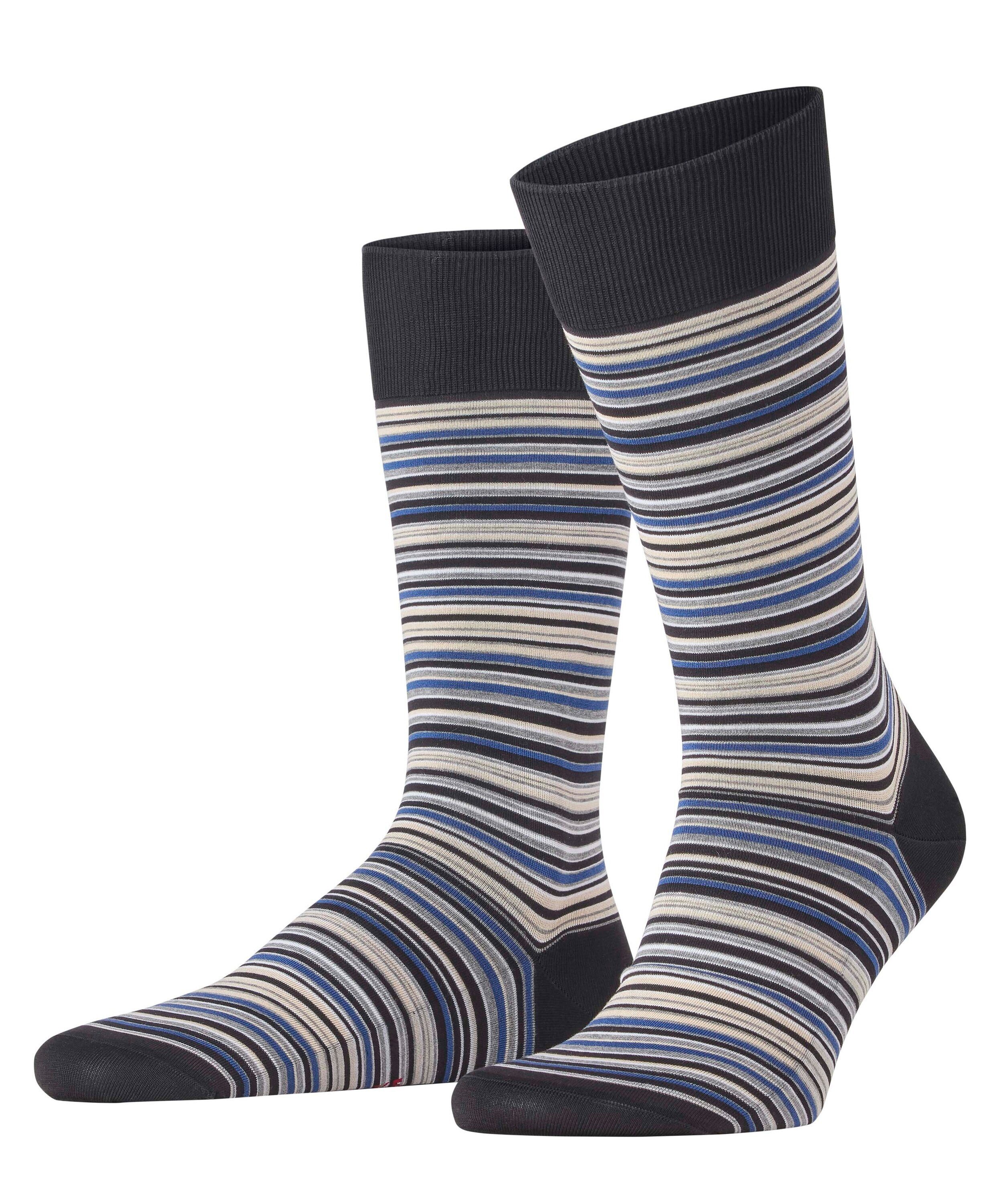 Socken Microblock Socken mit hochwertiger Fil d´Ecosse